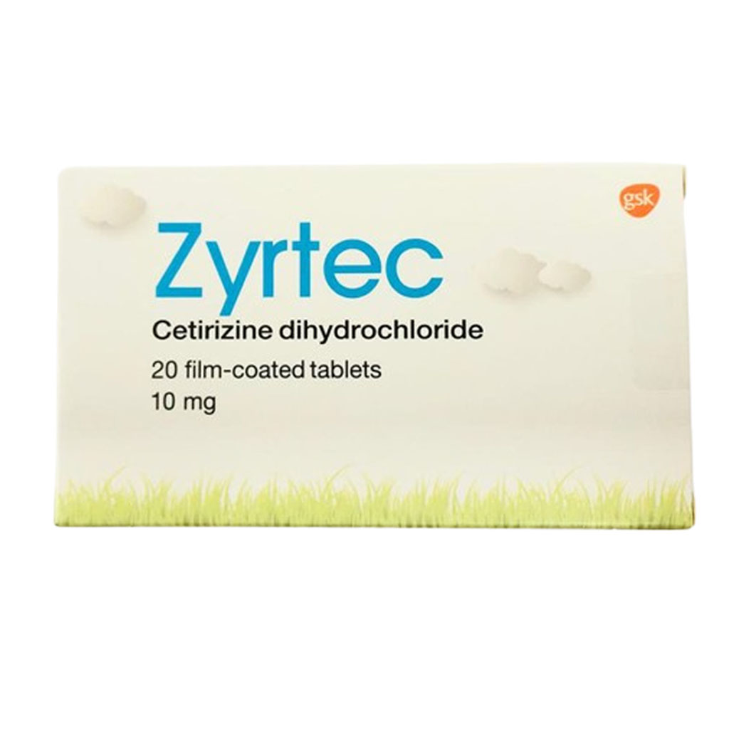 Zyrtec 10Mg Tabs 20'S