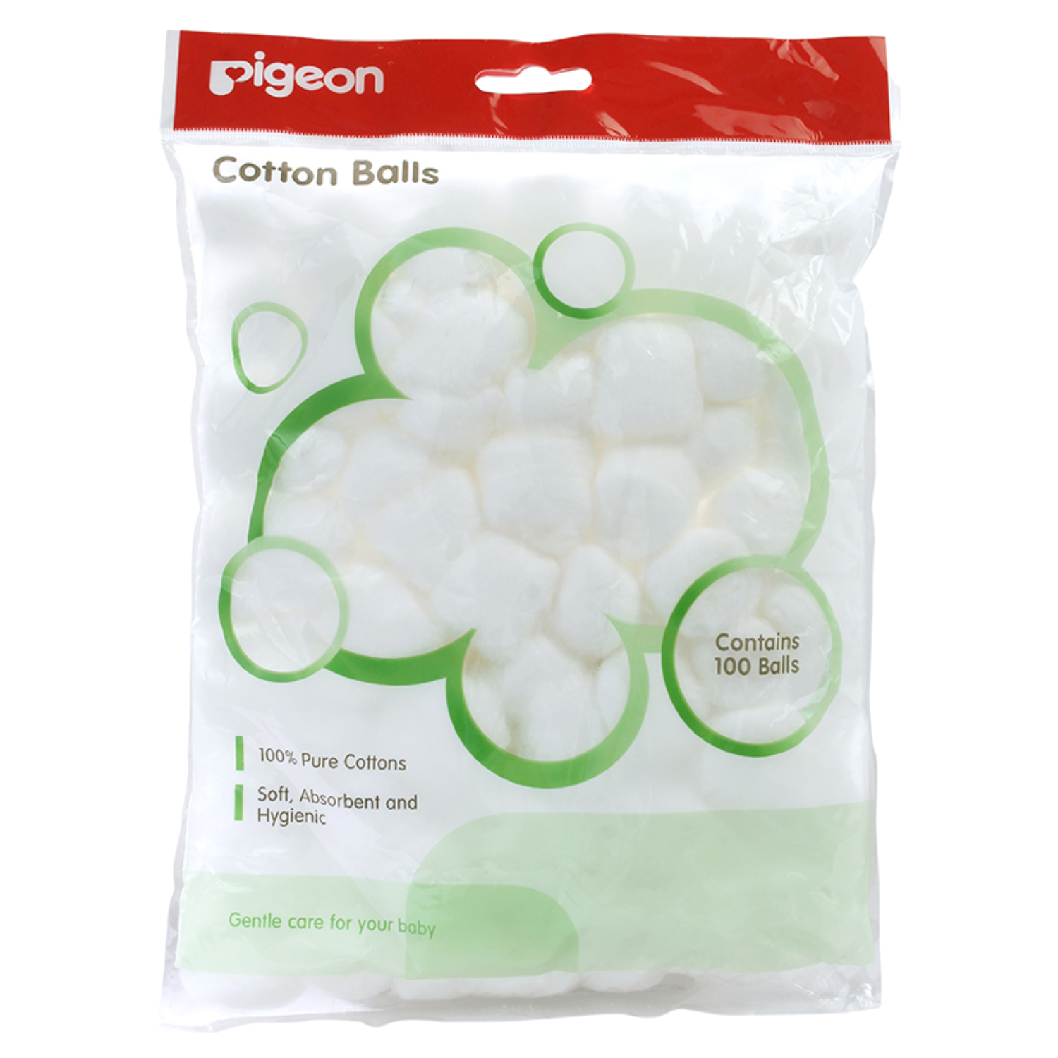 Back Image for Pigeon Cotton Balls 100's