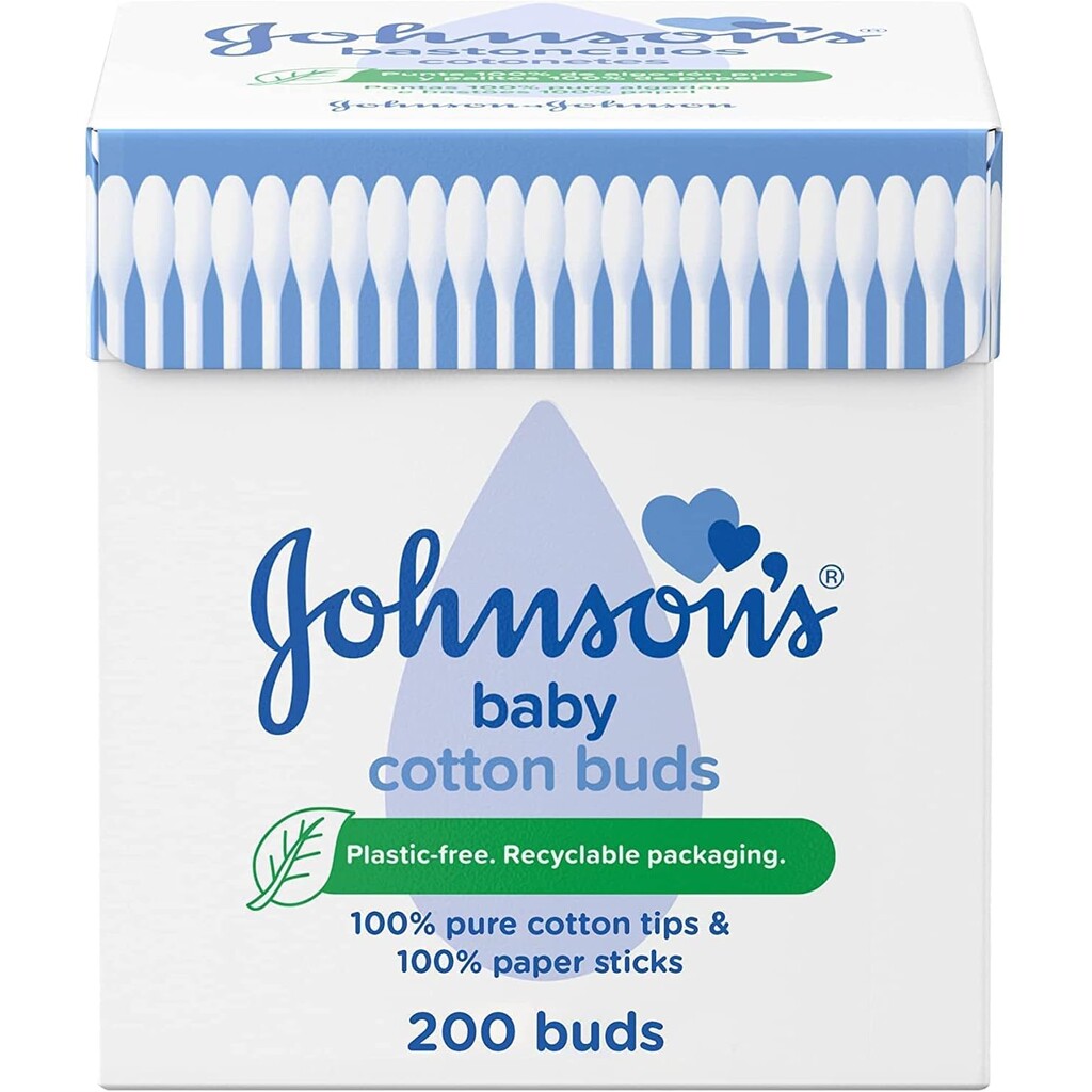 Johnson & Johnson Pure Cotton Buds 200's
