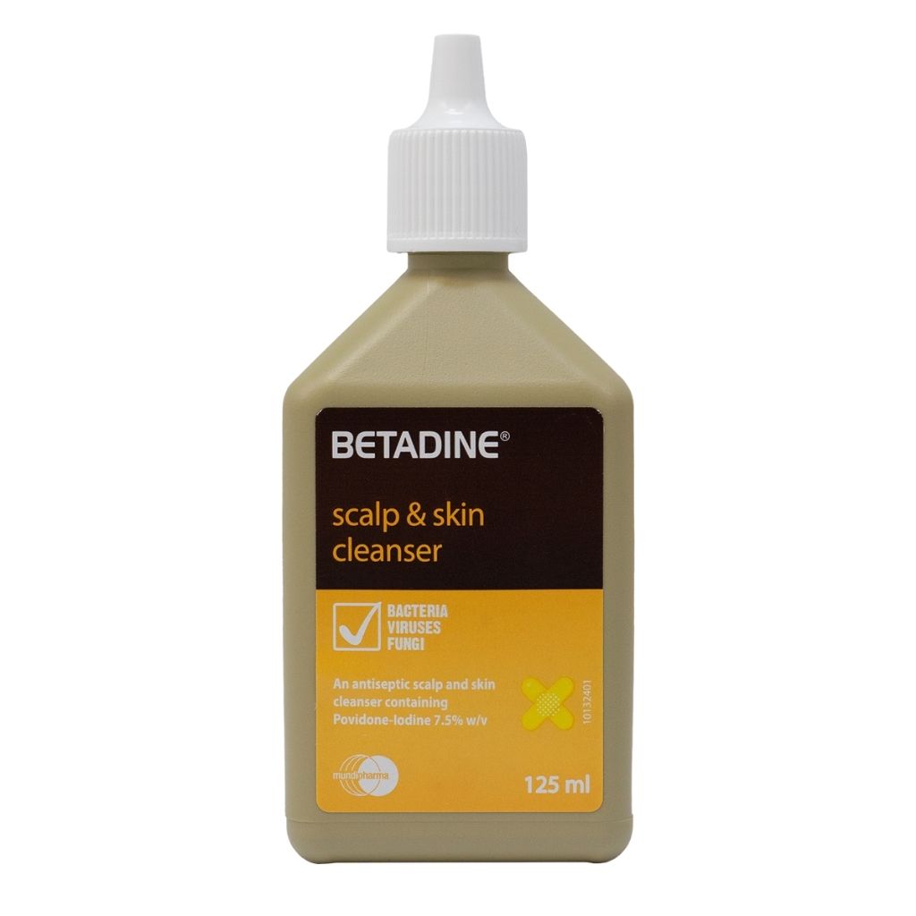 Betadine Scalp And Skin Cleanser 125ml