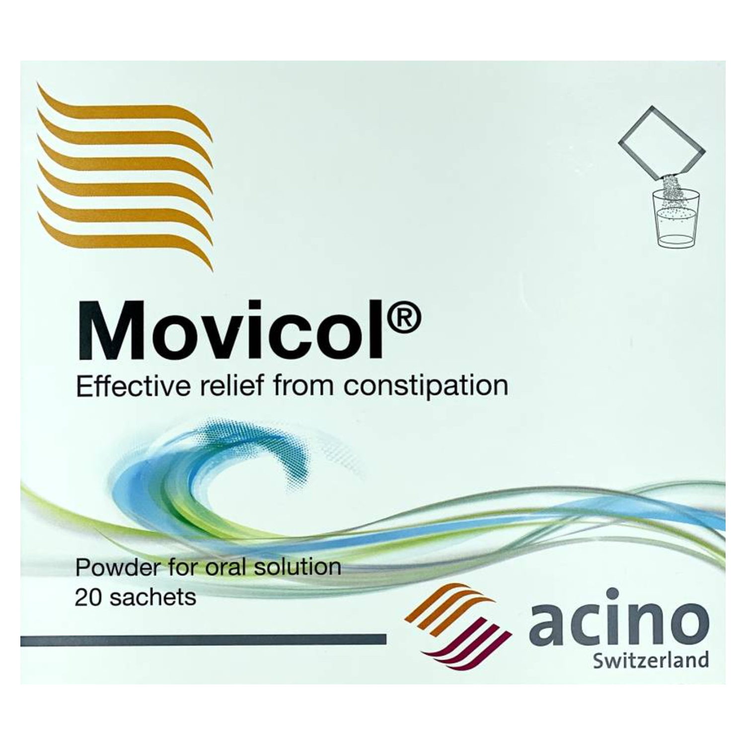 موفيكول Movicol  محلول فموي 20 كيس