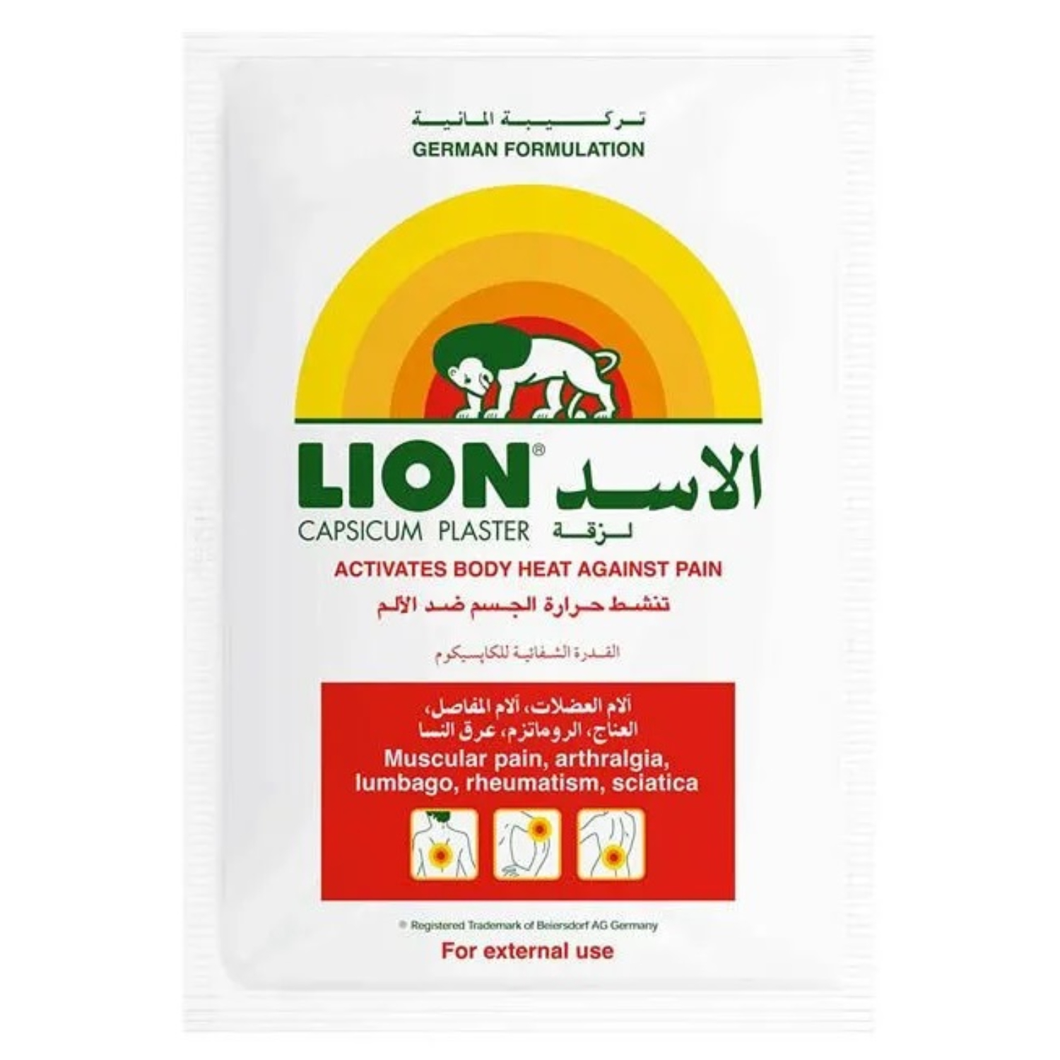 Back Image for Lion Capsicum Plaster
