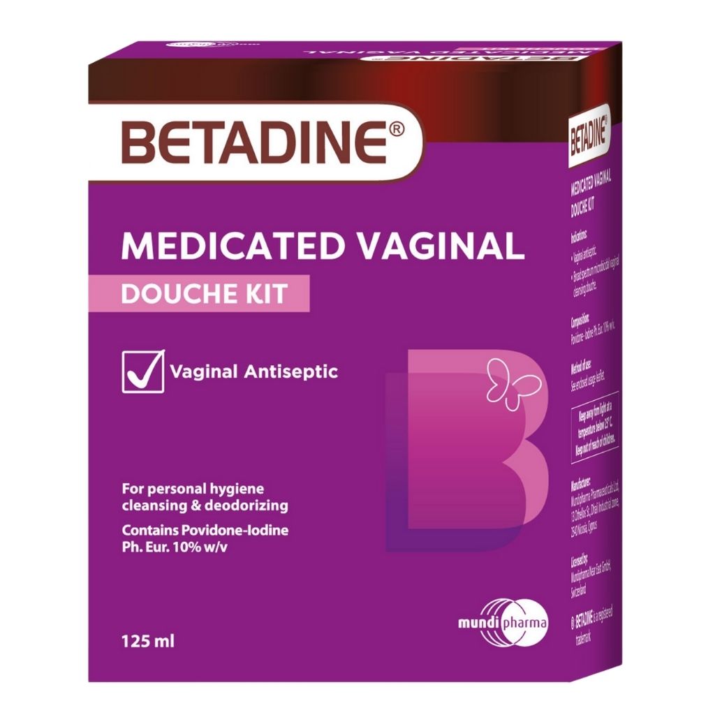 بيتادين مجموعة غسول مهبلي Betadine Vaginal Douche Kit