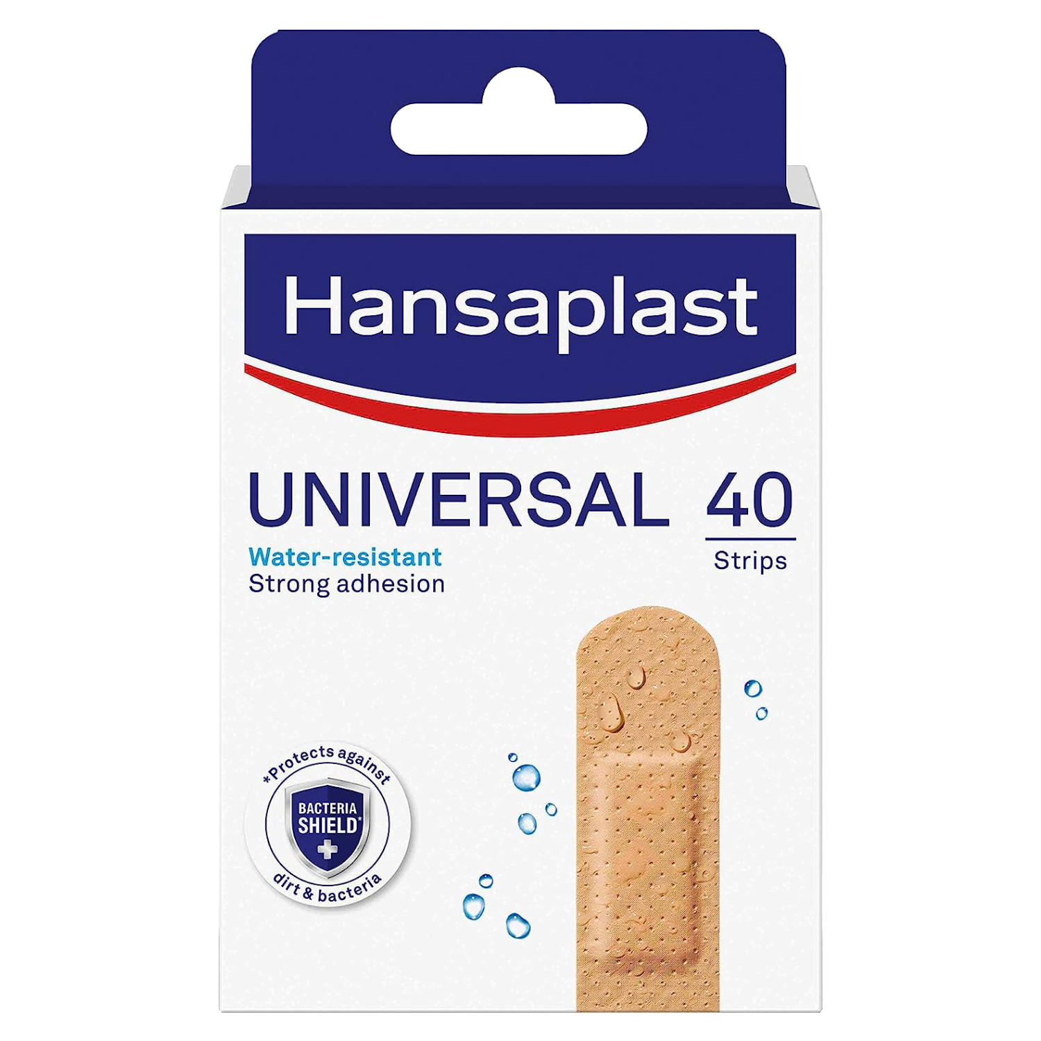 Back Image for Hansaplast Universal Water Resistant Strips 40's