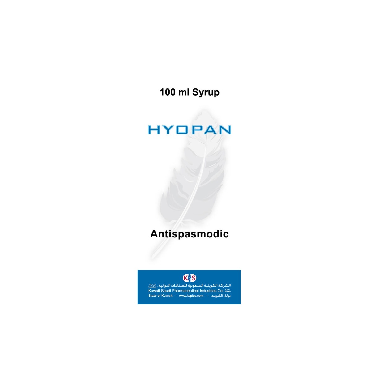 Hyopan Syrup 100Ml