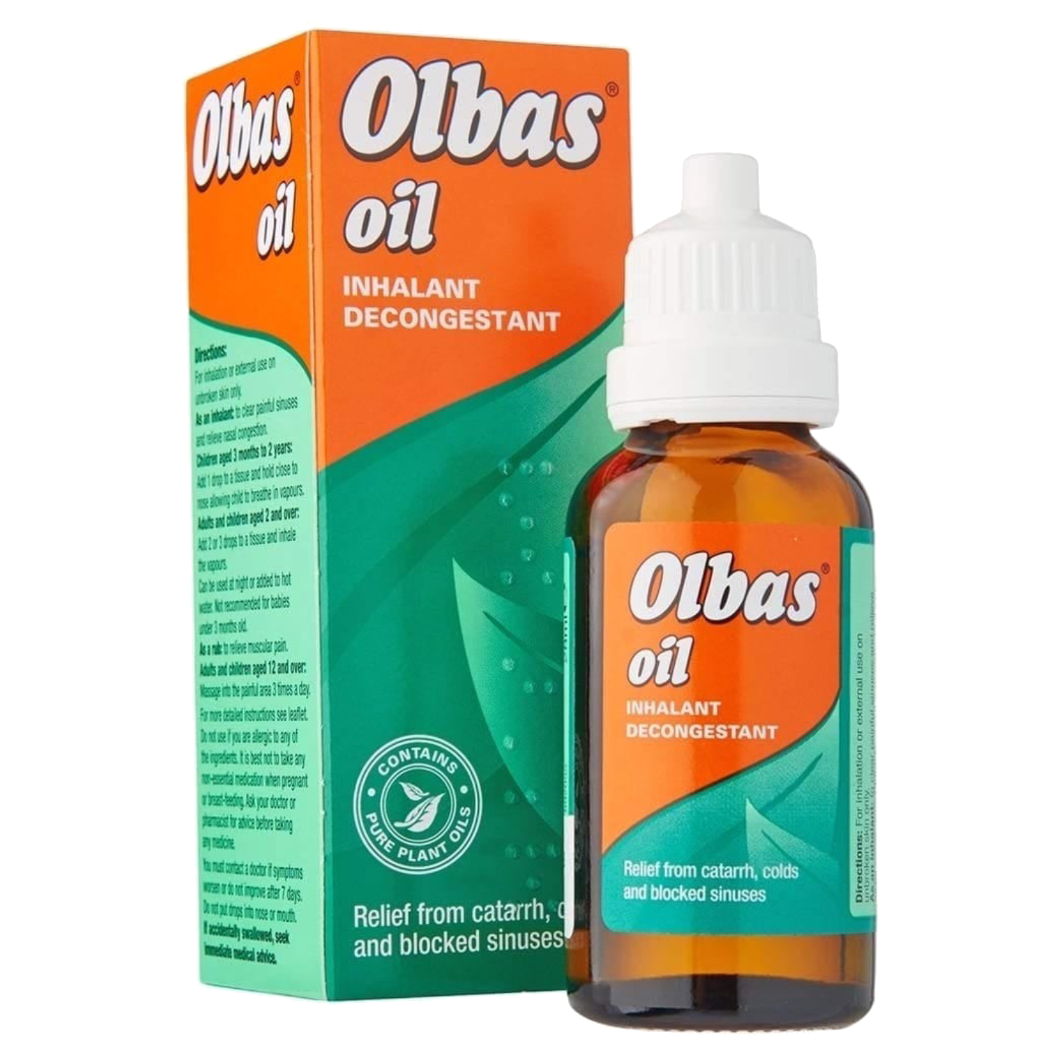 Back Image for Olbas Oil Inhalant Decongestant 28ml