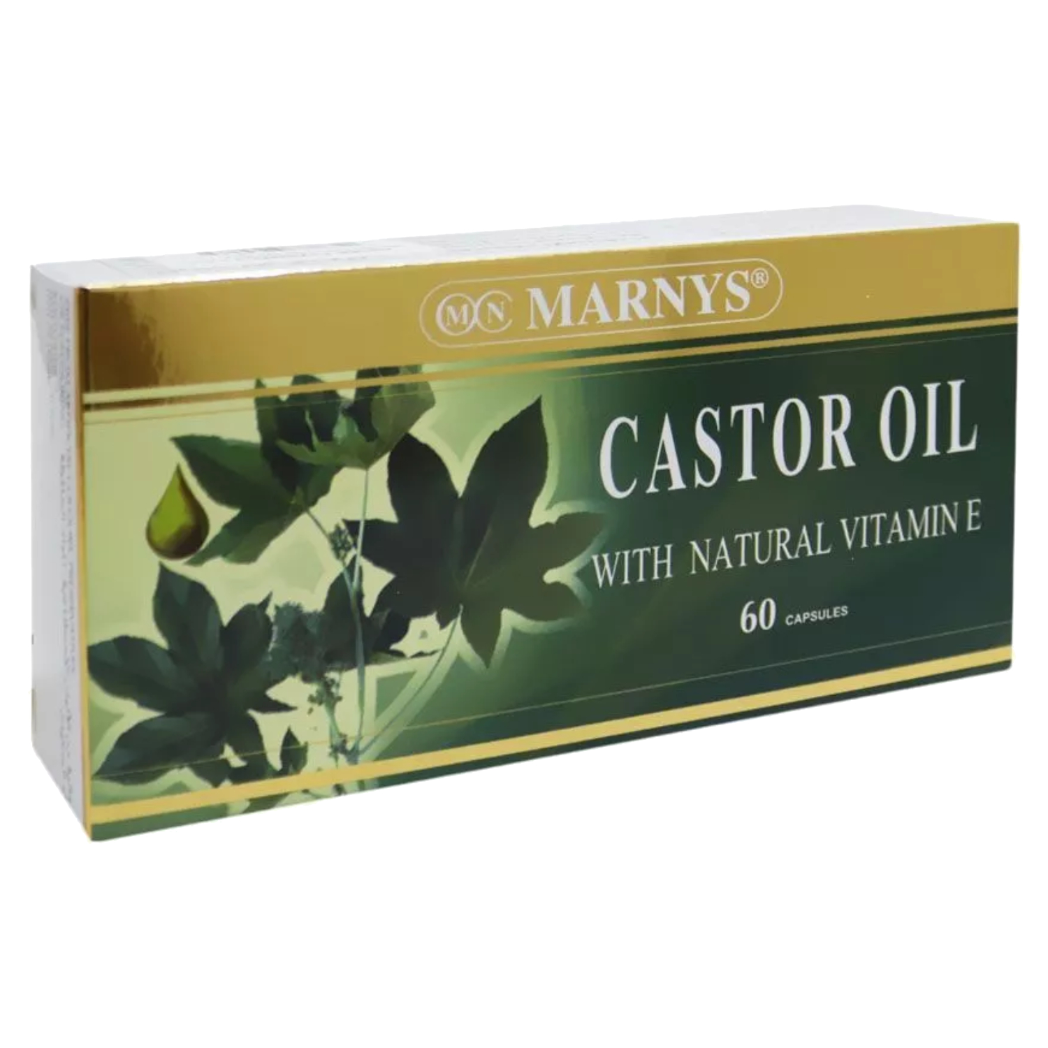 Back Image for Marnys Castor Oil Capsules 60's