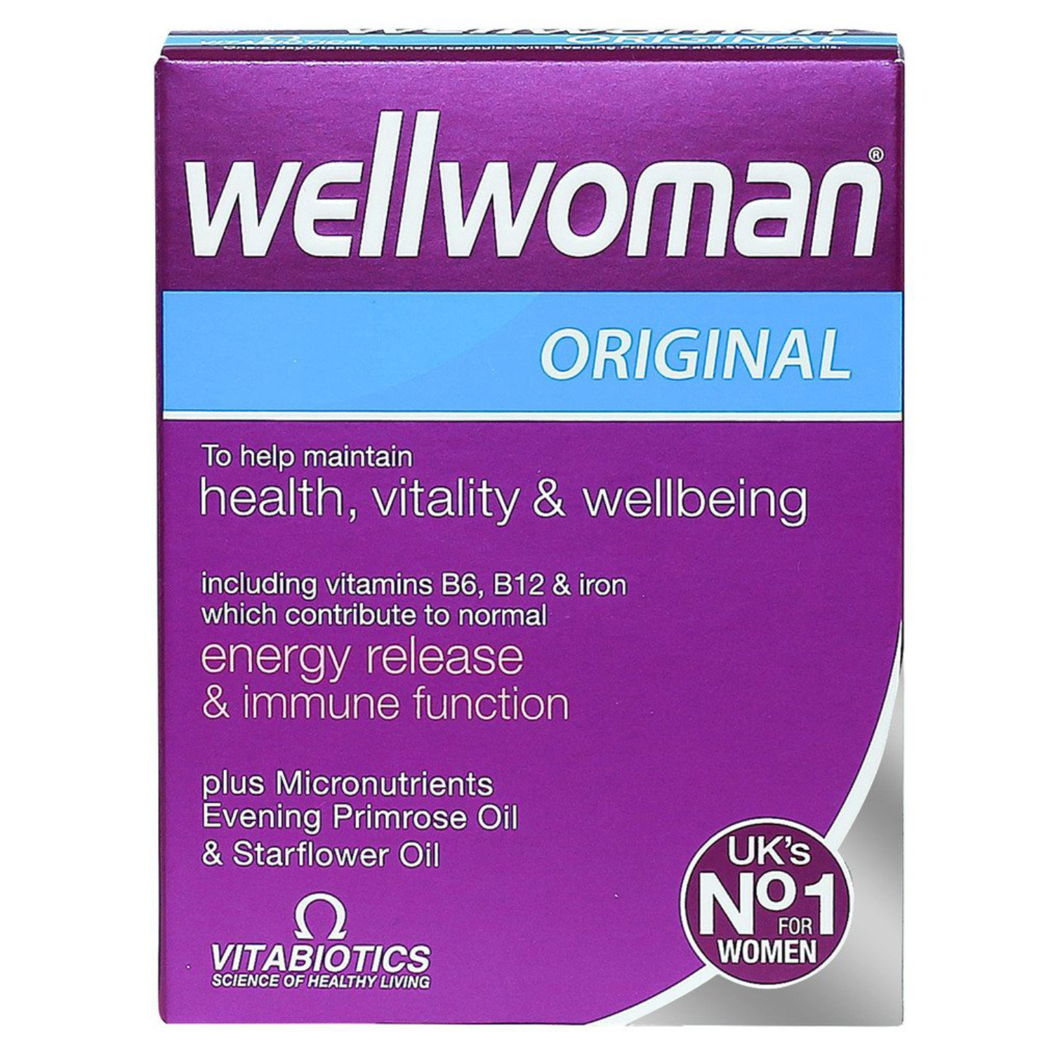 Back Image for Vitabiotics Wellwoman Capsules 30's