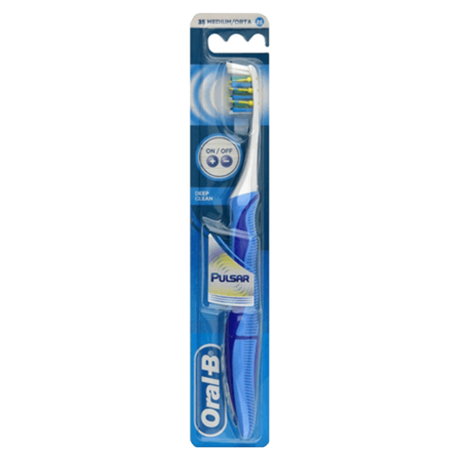 أورال-بي Oral-B بولسار فرشاة أسنان للتنظيف العميق متوسطة الخشونة