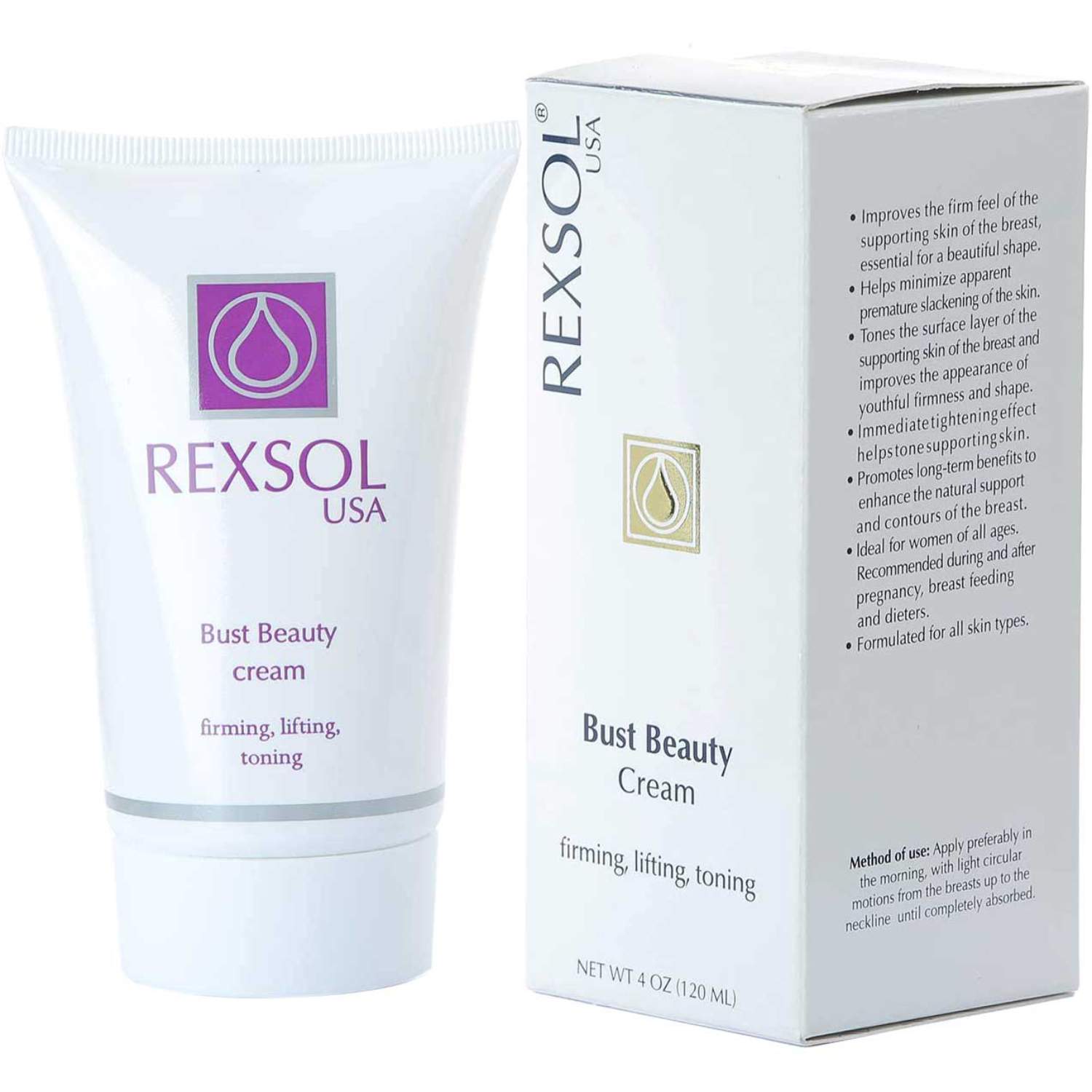 Product Image for Rexsol Bust Beauty Cream Firming, Lifting & Toning 120ml