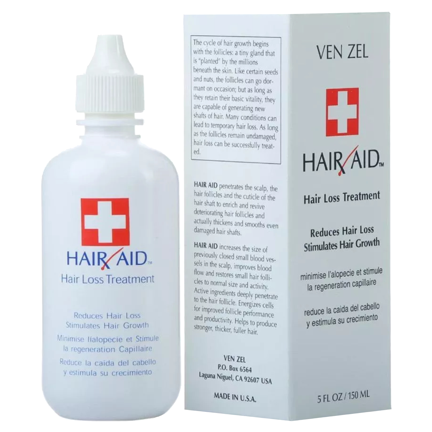 Back Image for Rexsol Hair Aid Tonic 150ml