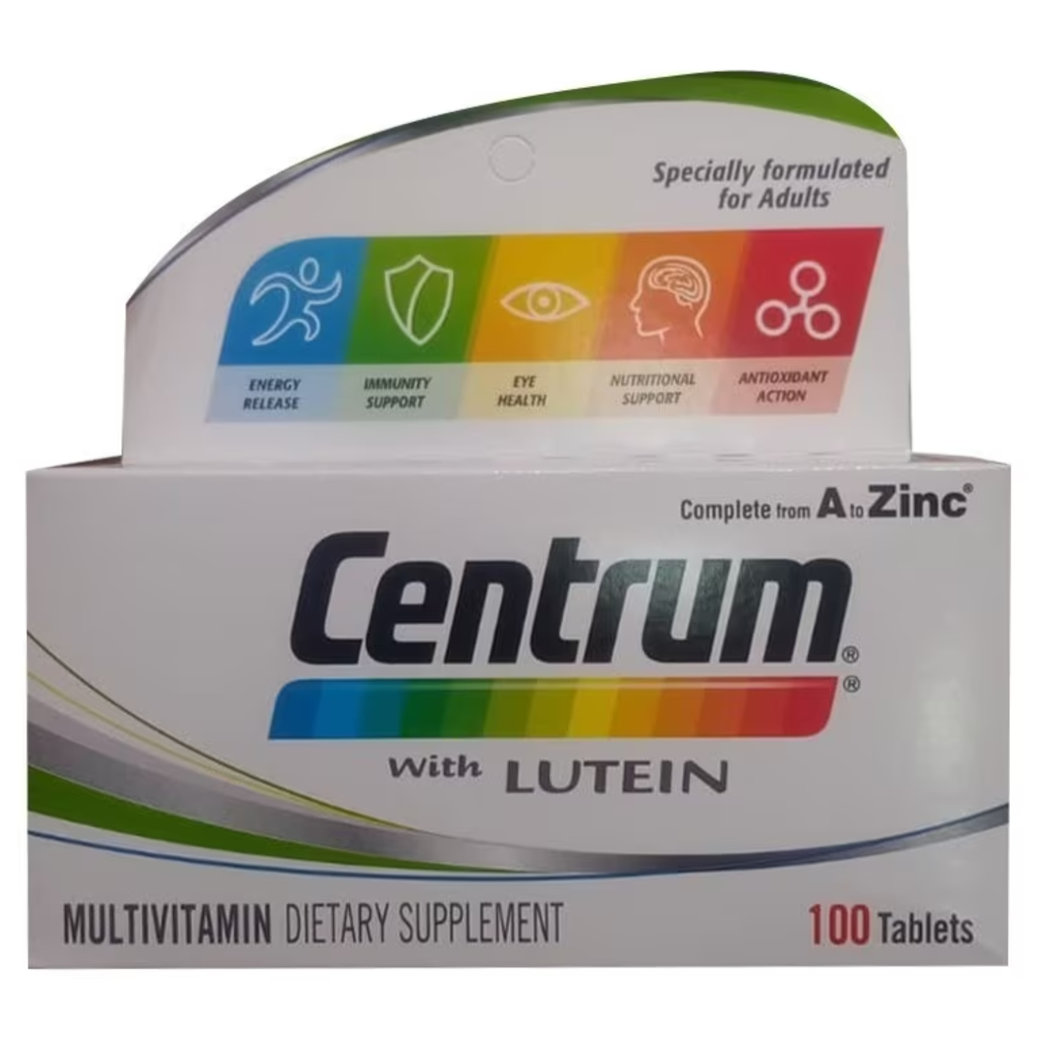 أقراص Centrum سنتروم مع لوتين 100 حبة