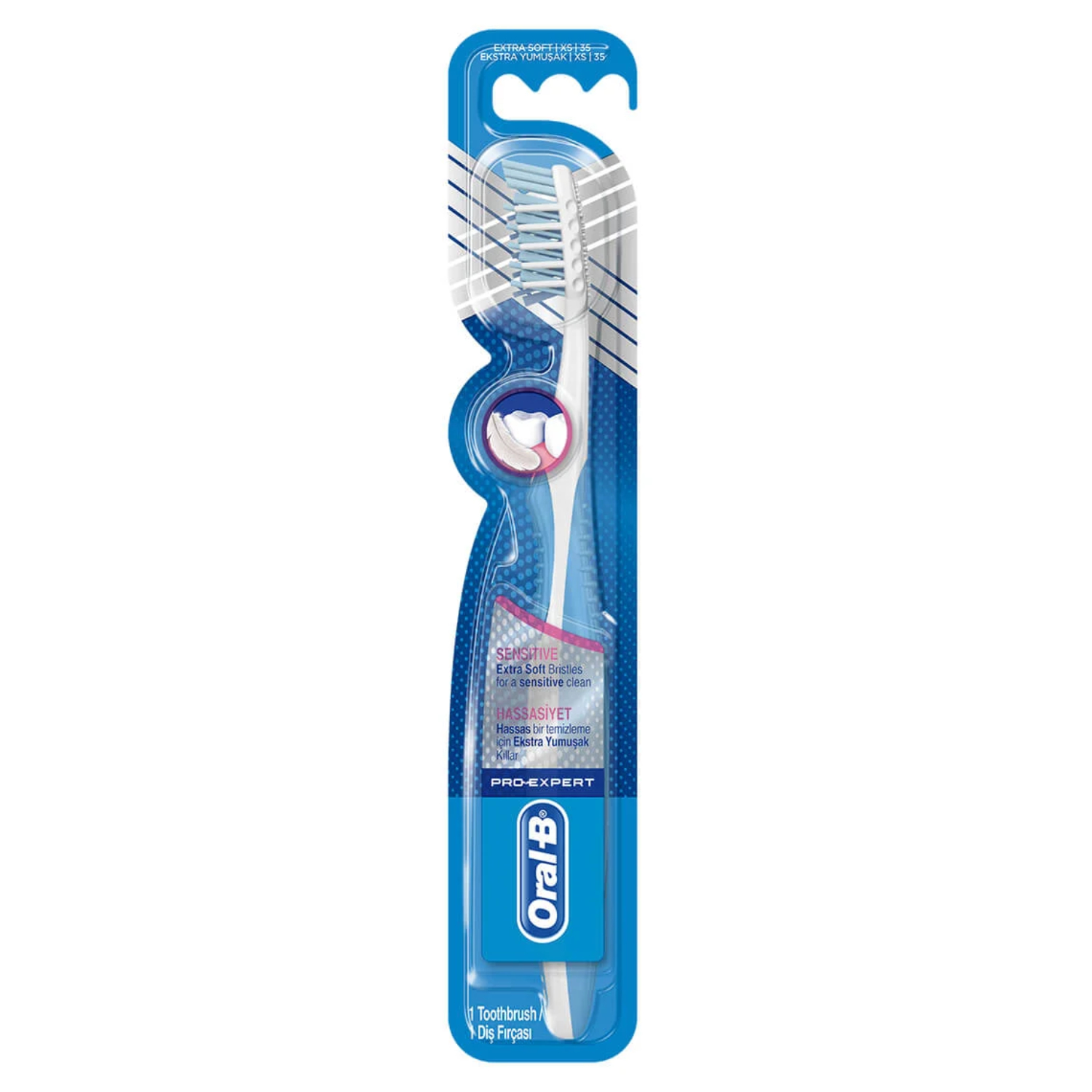 Back Image for Oral-B Pro-Expert CrossAction Soft Toothbrush