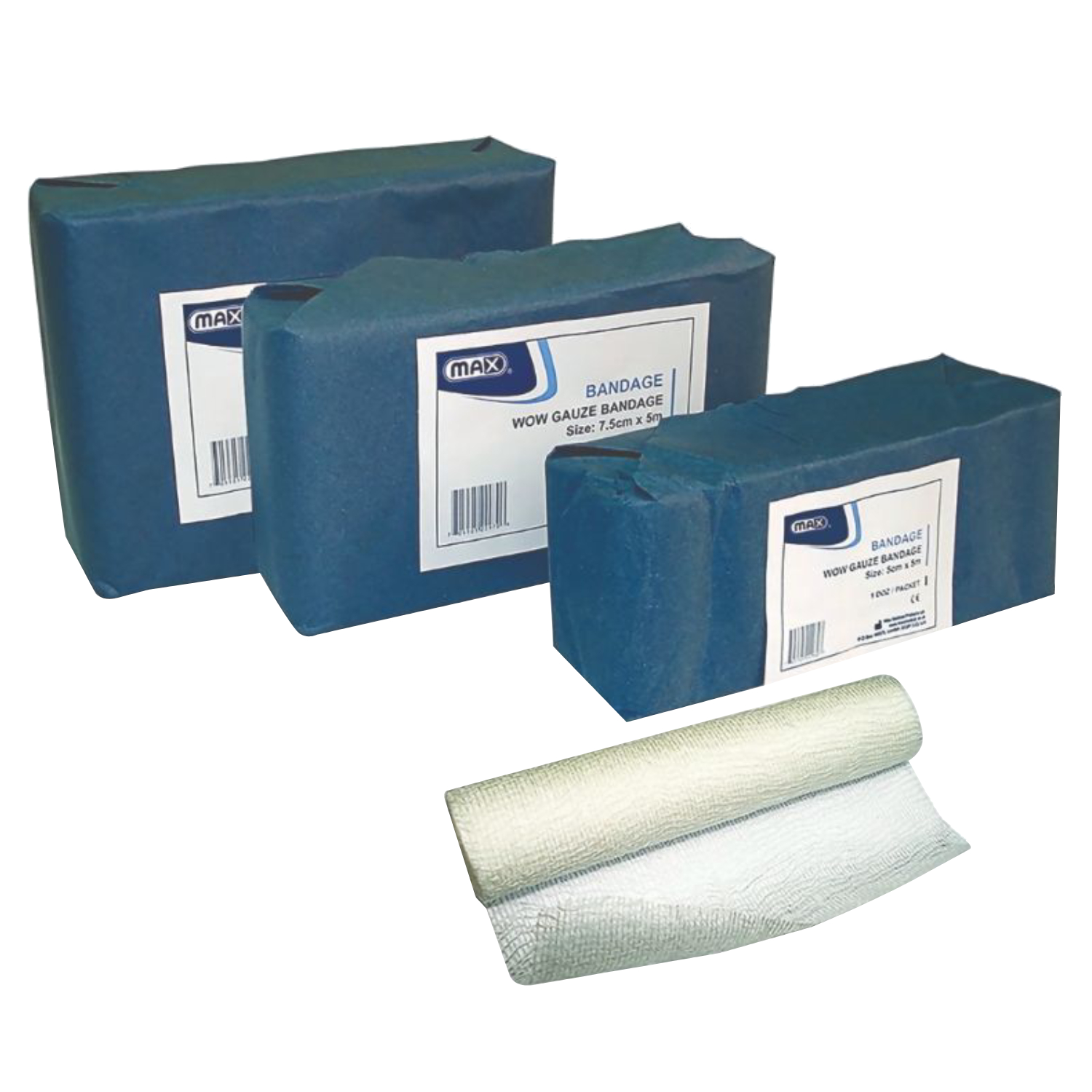 ميدي Medi شاش طبي 7.5 سم *5م علبة 12 قطعة