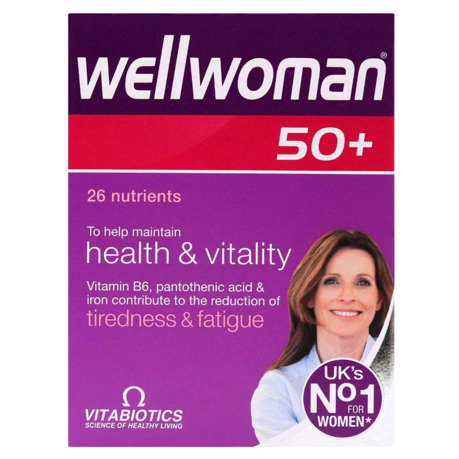 فايتابيوتيكس Vitabiotics ويلومن 50+ بفيتامينات متعددة للنساء - 30 حبة