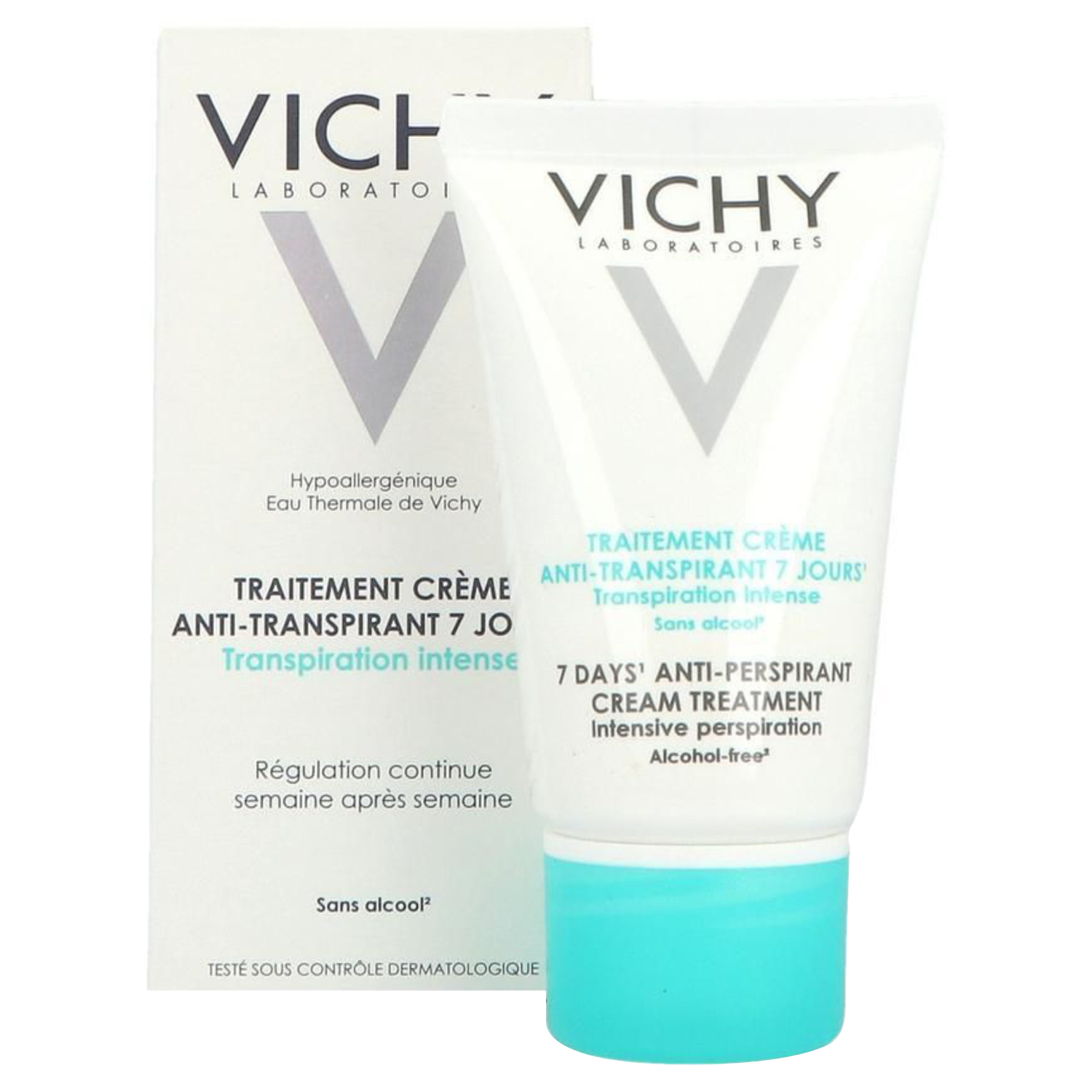 Back Image for Vichy 7 Day Treatment Anti-Perspirant Cream 30ml