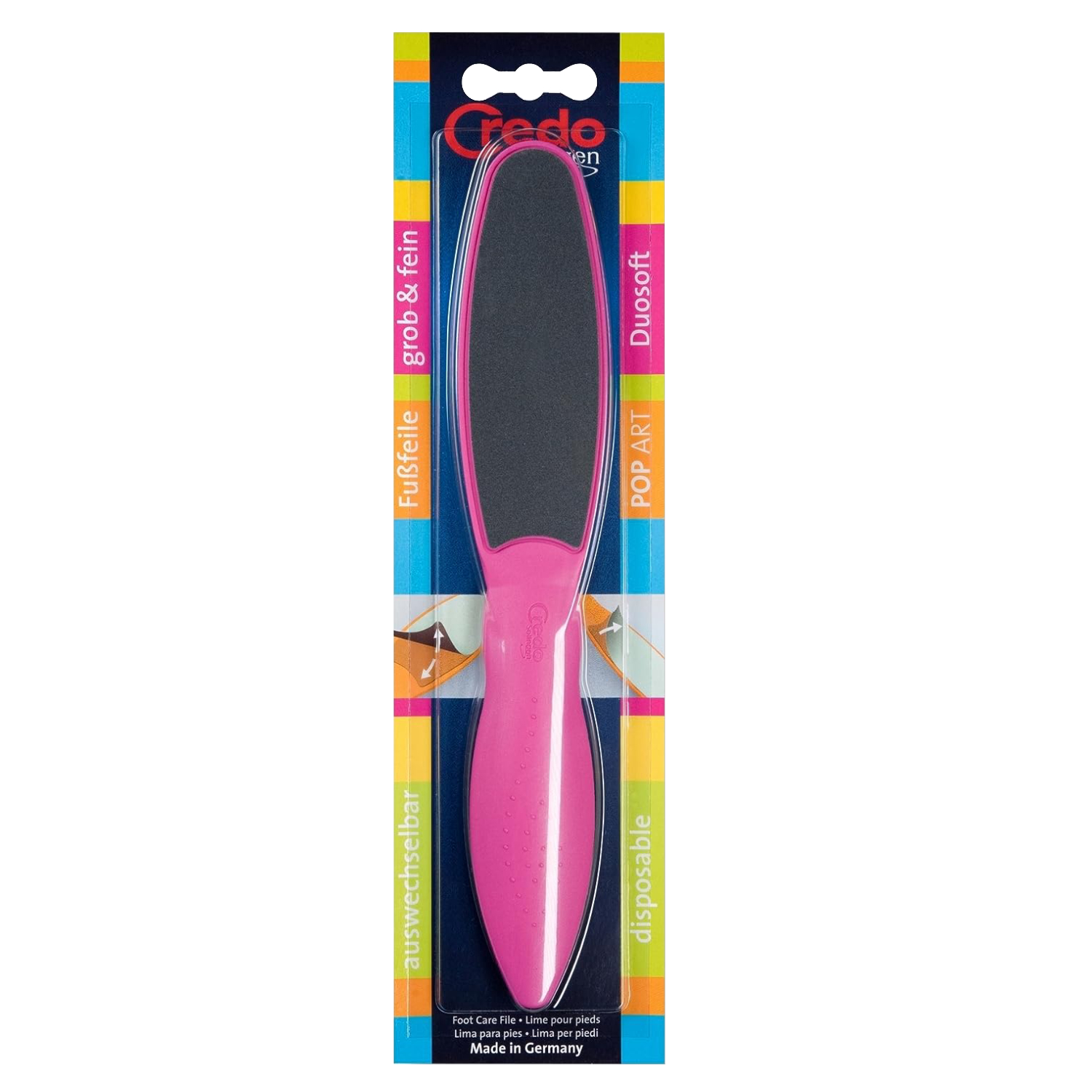 كريدو Credo بيديكور مبرد أظافرالعناية بالقدم