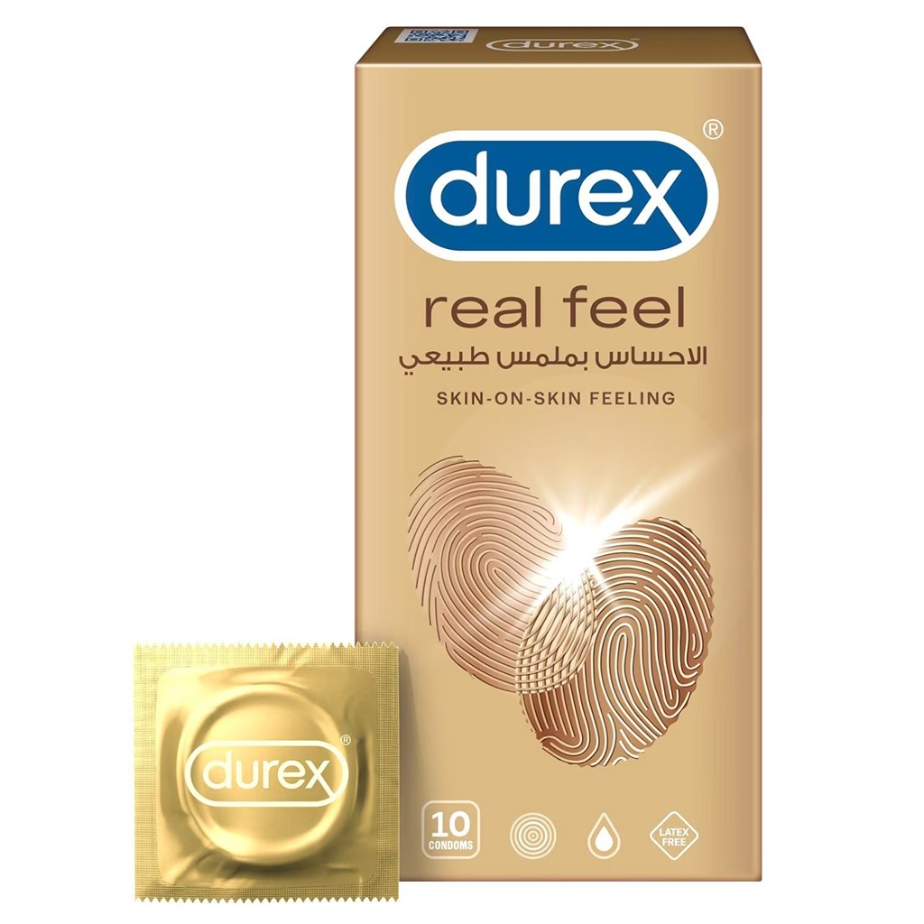 Durex Real Feel Non Latex Condom, Pack of 10's