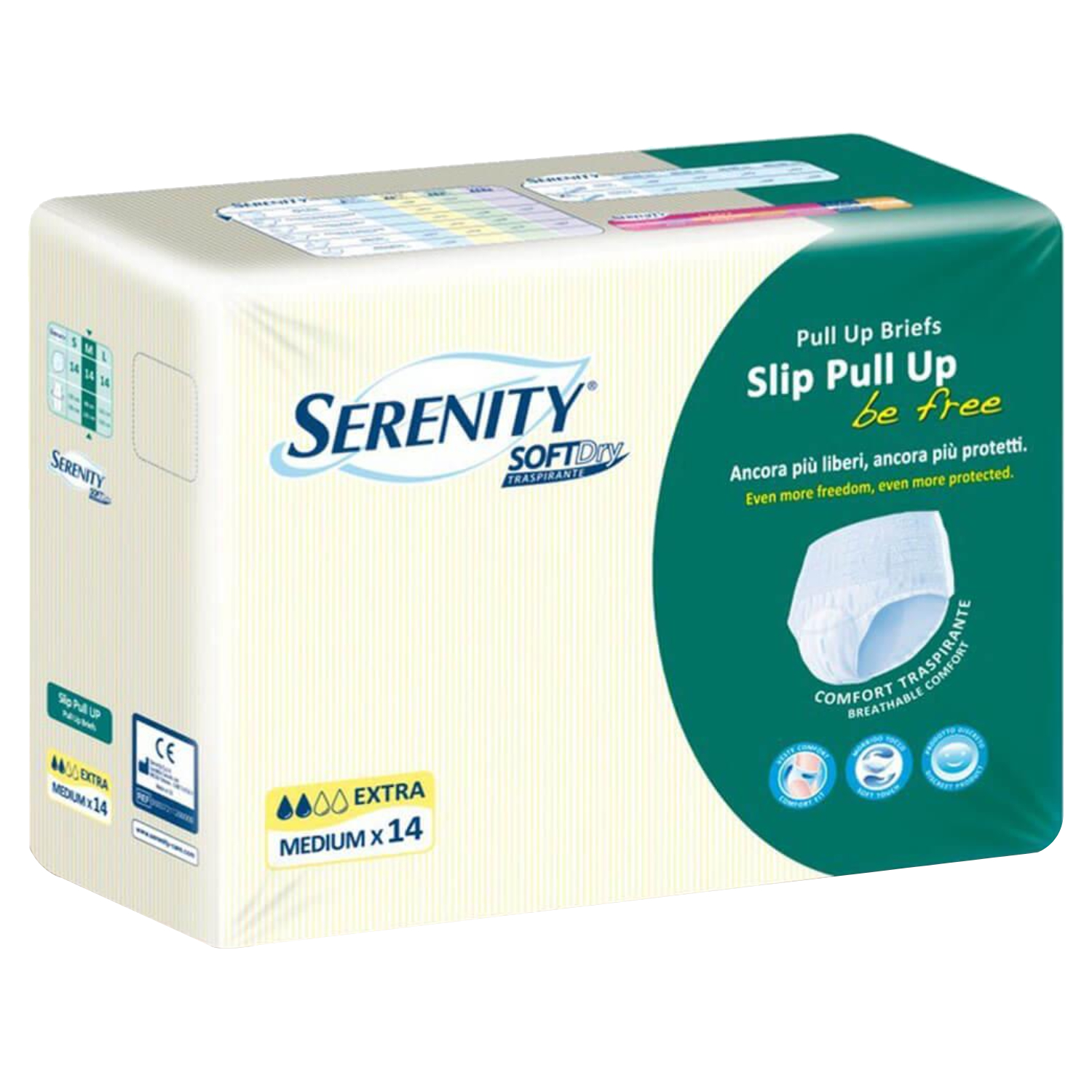 Product Image for Serenity Pull-Up Brief Medium 14's