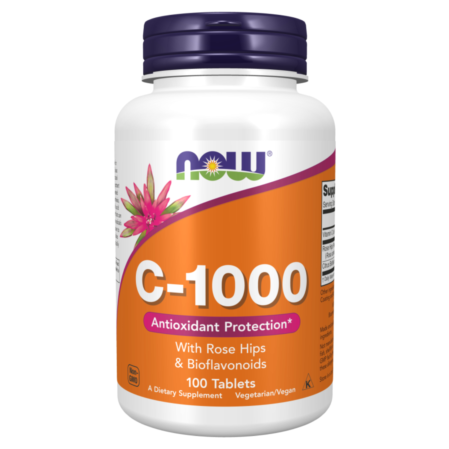 Now C-1000 Vitamin C Supplement Tablets For Antioxidant & Immunity Support, Pack of 100's