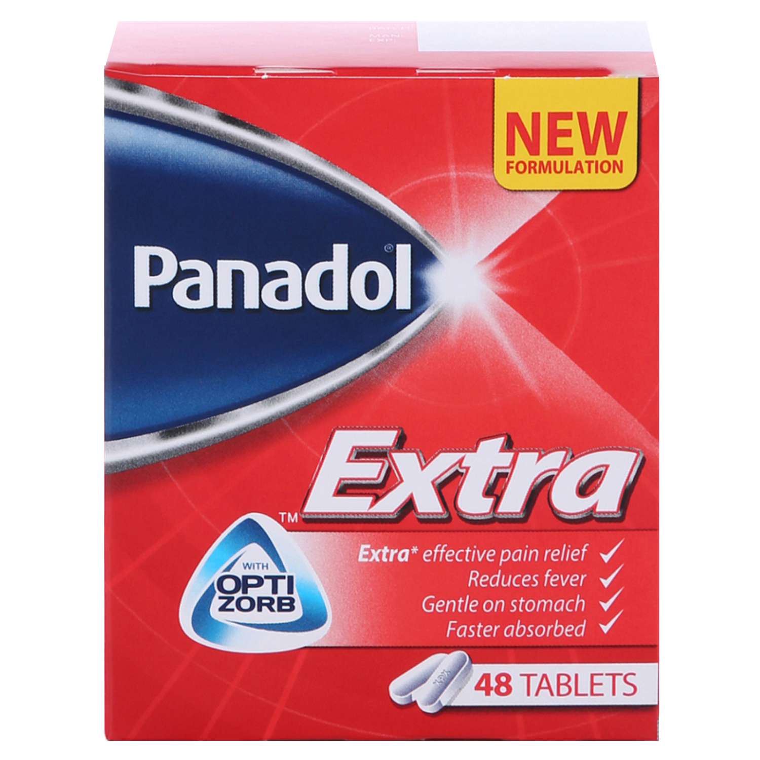 Back Image for Panadol Extra Tablets 48's