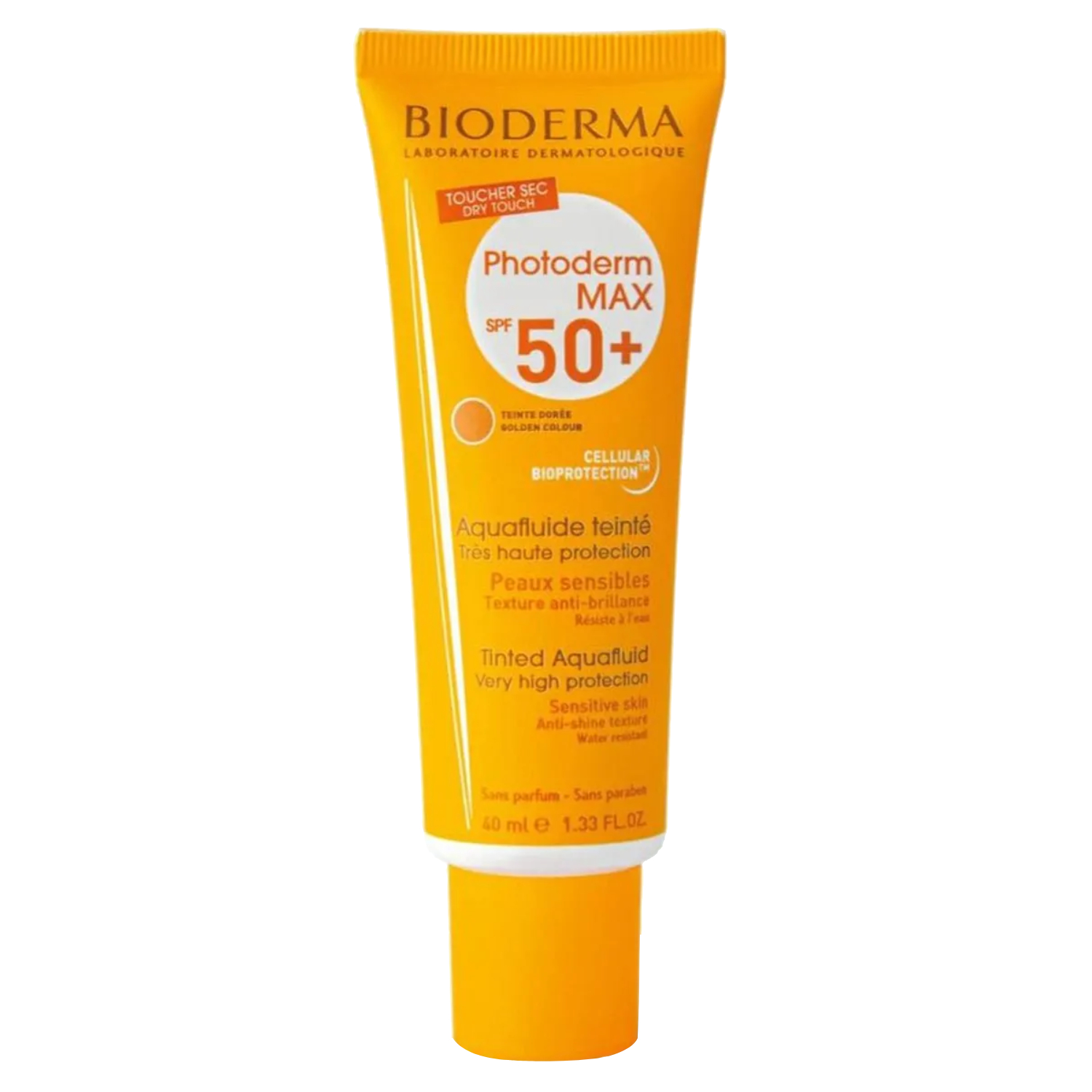 Bioderma Photoderm Max Aquafluid SPF50+ Golden Tinted Sunscreen 40ml