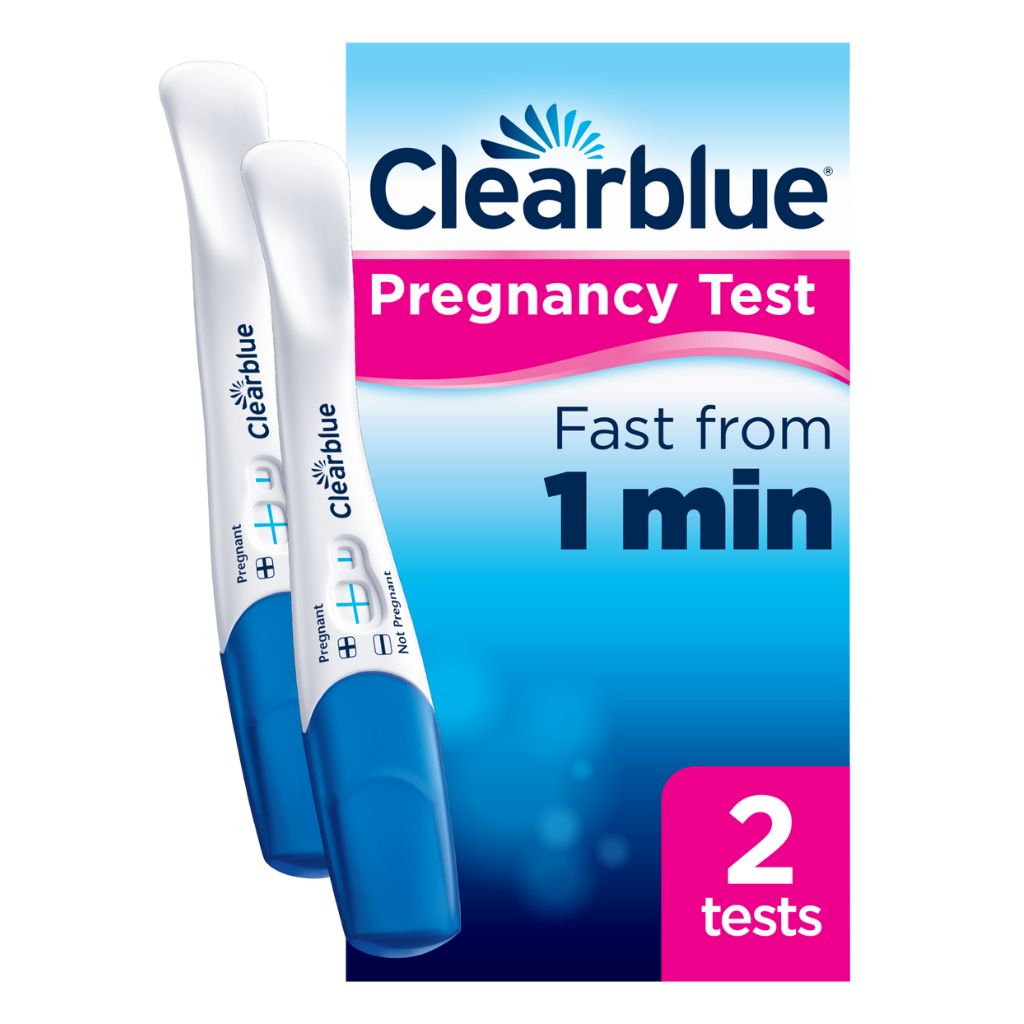 Clearblue Rapid Detection Pregnancy Plus Test, Pack of 2's