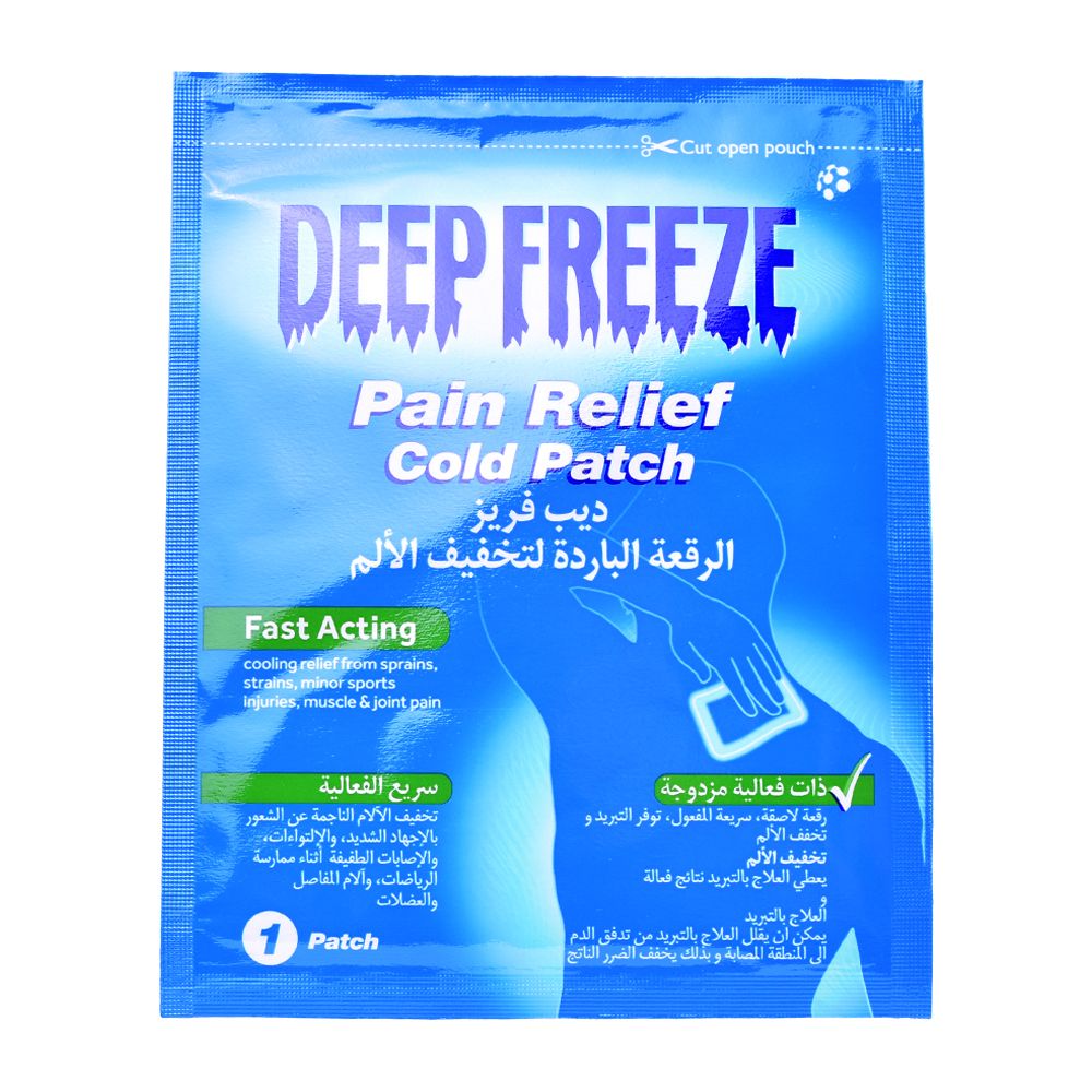 Deep Freeze Pain Relief Cold Patch