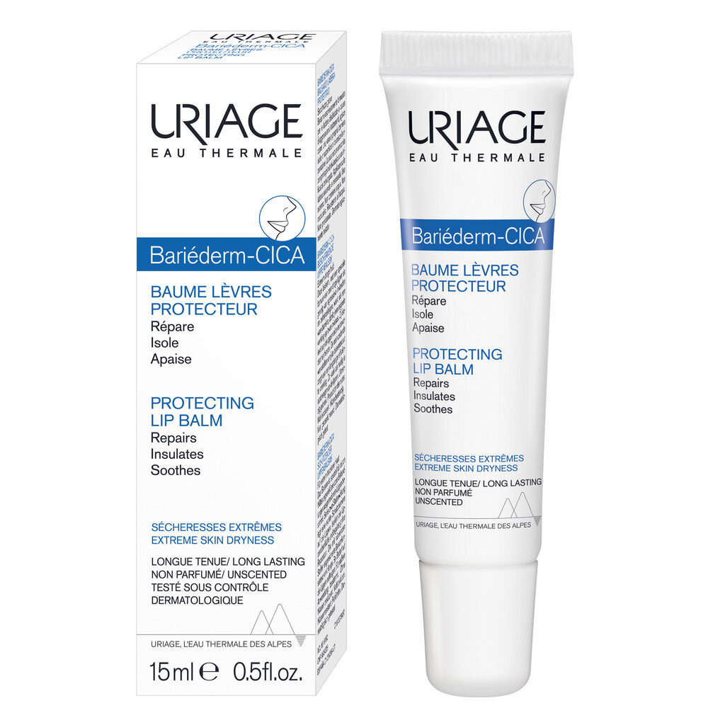 Uriage Bariederm Cica Protecting Lip Balm 15ml