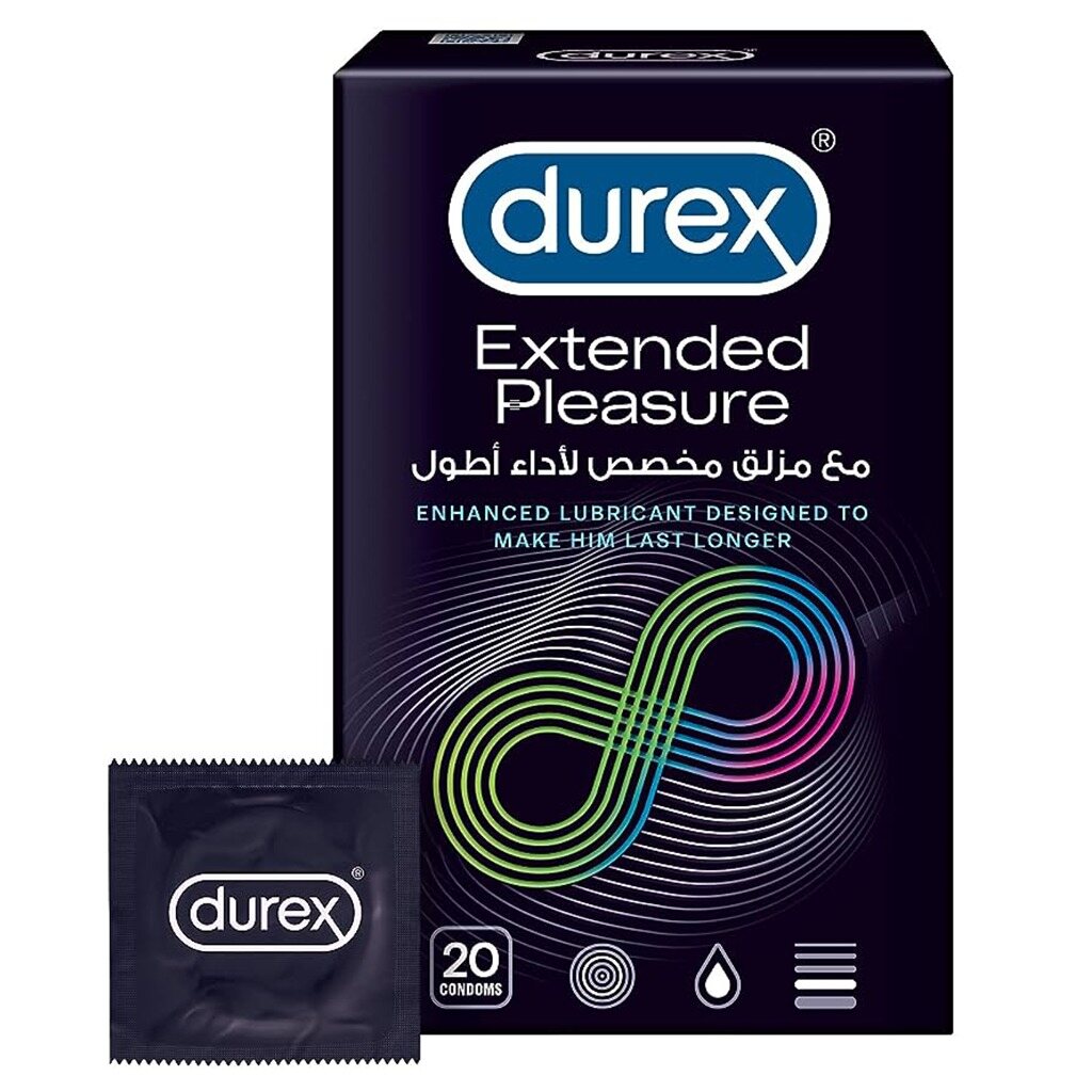 Durex Extended Pleasure Condom, Pack of 20's