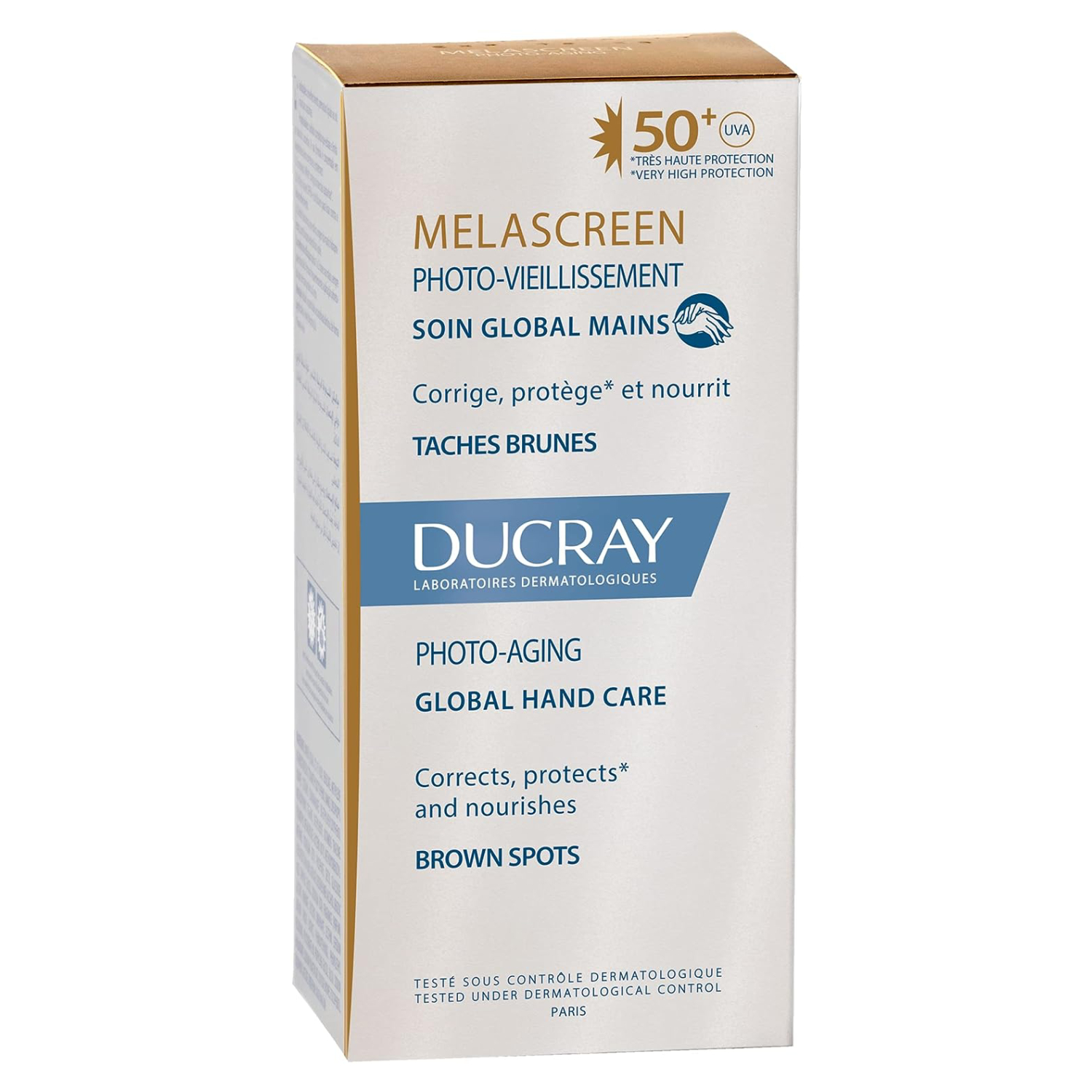 دوكراي كريم ميلاسكرين جلوبال'Ducray Melascreen كريم لليدين بعامل حماية من الشمس 50+ 50 مل
