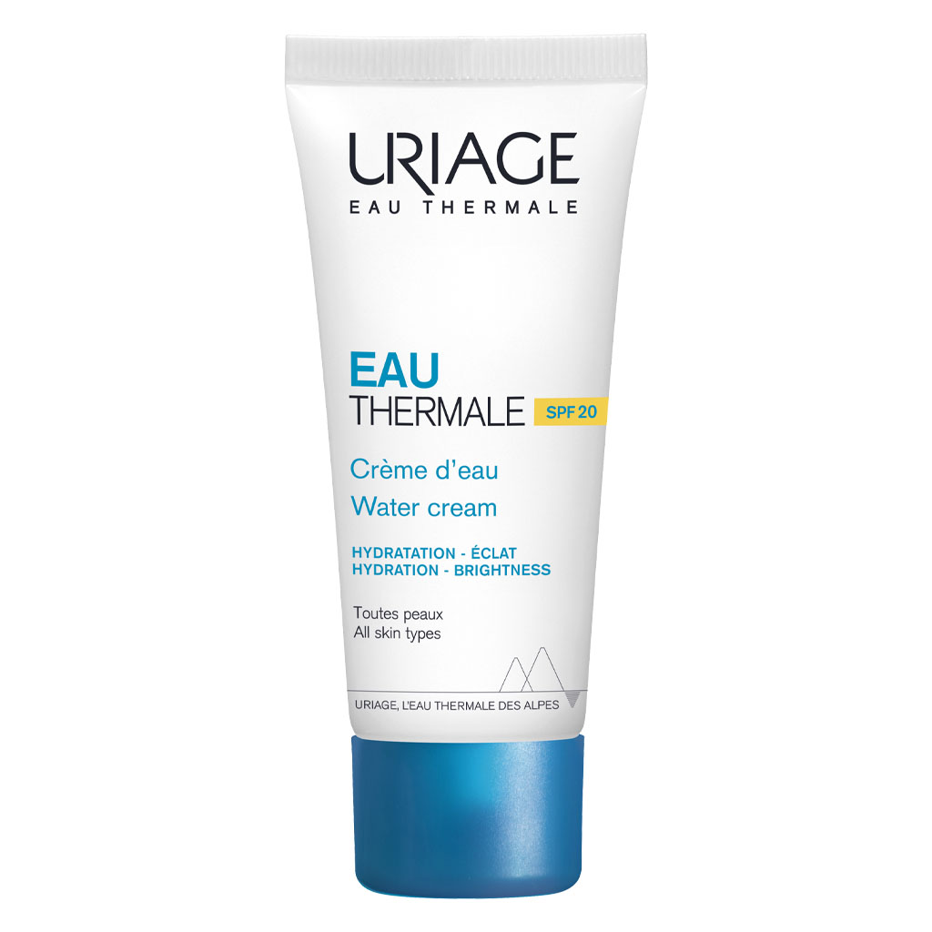 Uriage Eau Thermale SPF 20 Light Water Cream, Sunscreen Moisturiser 40ml