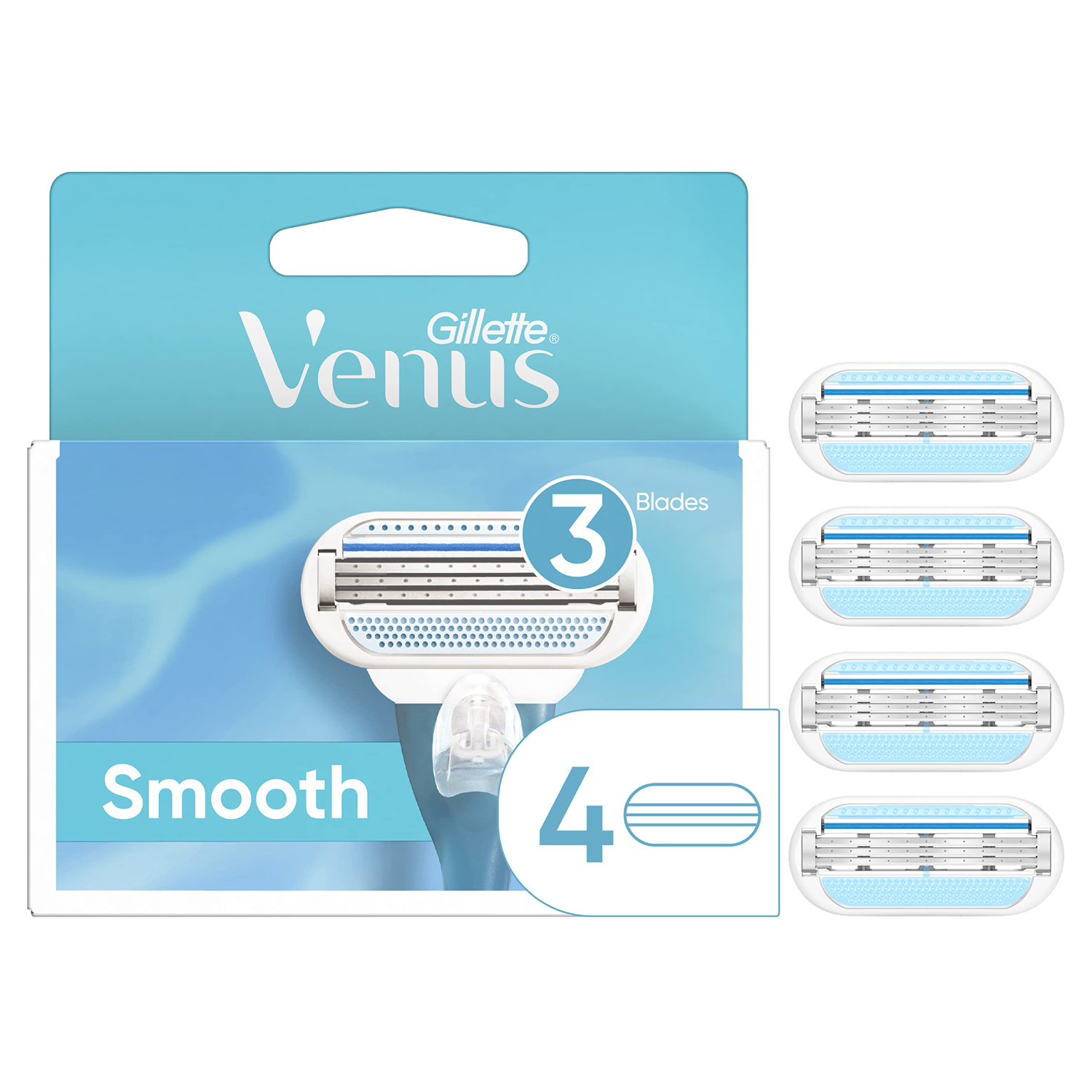 Product Image for Gillette Venus Women's Razor Blades 4's
