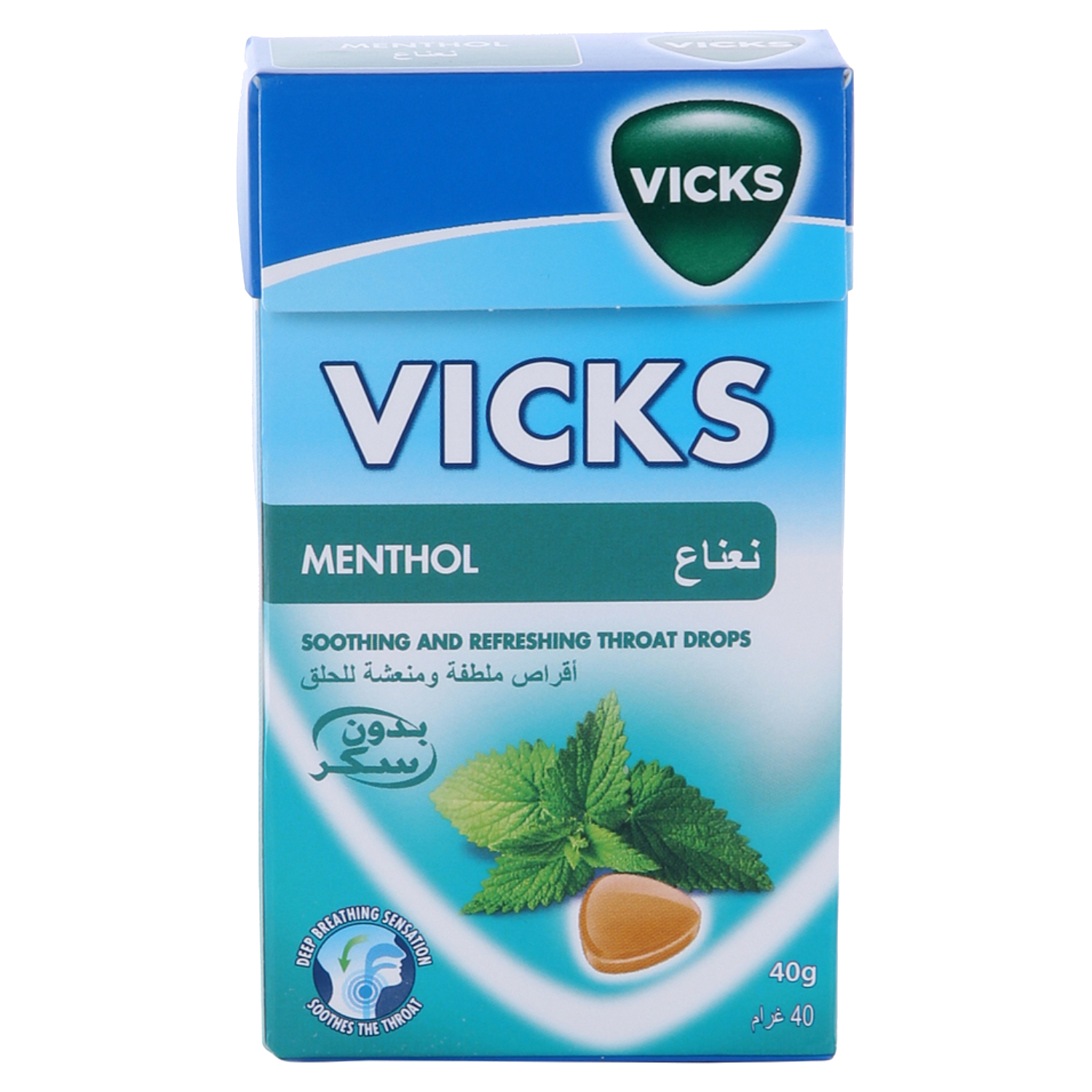 فيكس Vicks نقط منتول 40 جم