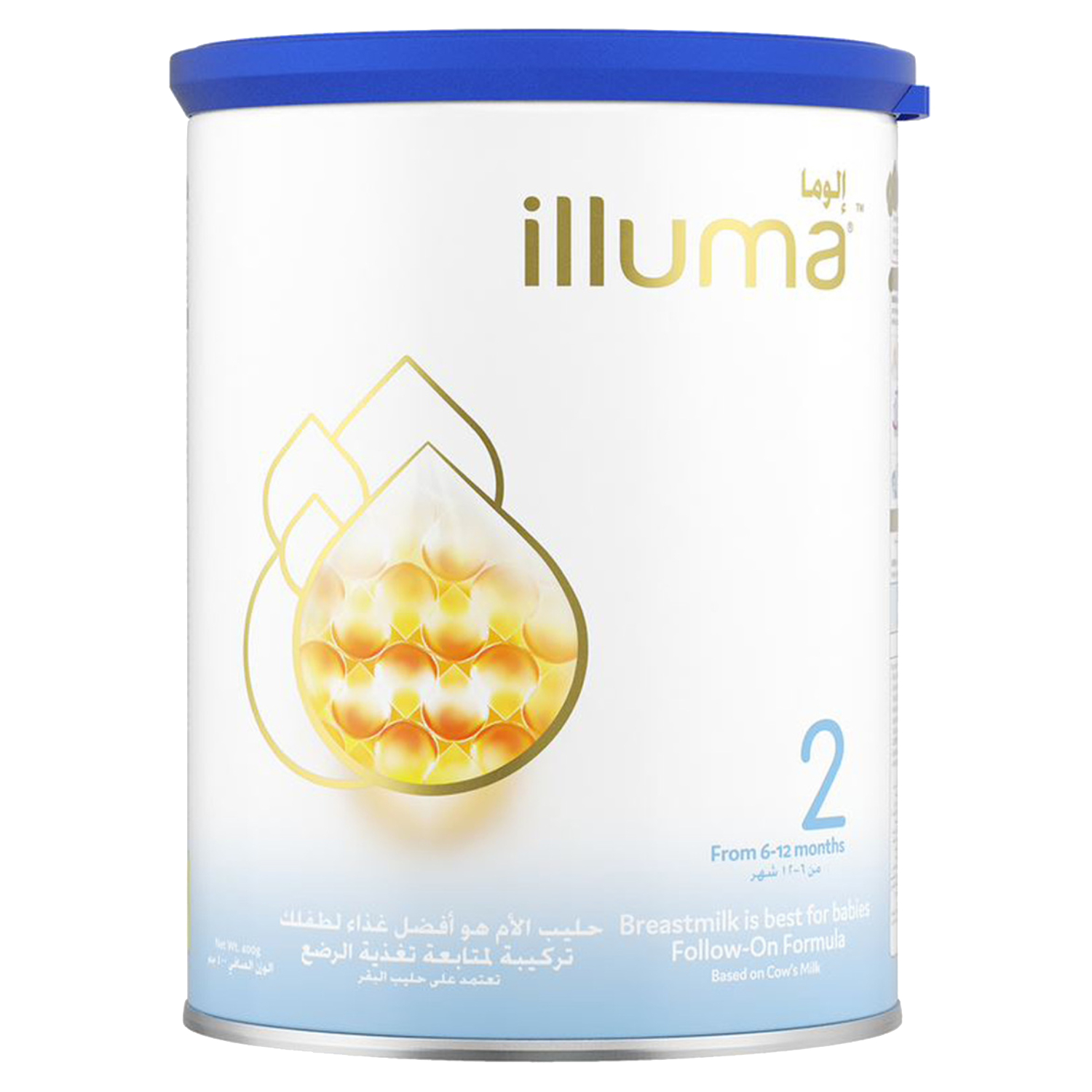 Side Image for Wyeth Illuma HMO Stage 2 6-12 Months Super Premium Follow On Formula 400g