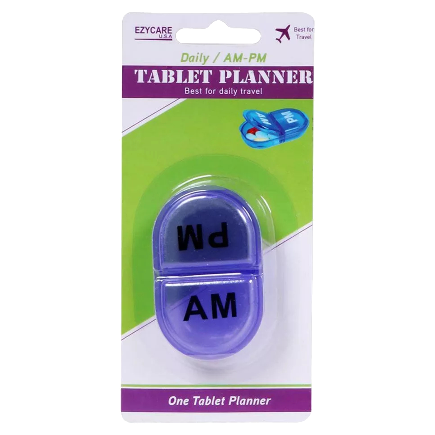 إيزي كير 'Ezycare مخطط أقراص يومي صباحًا-مساءا