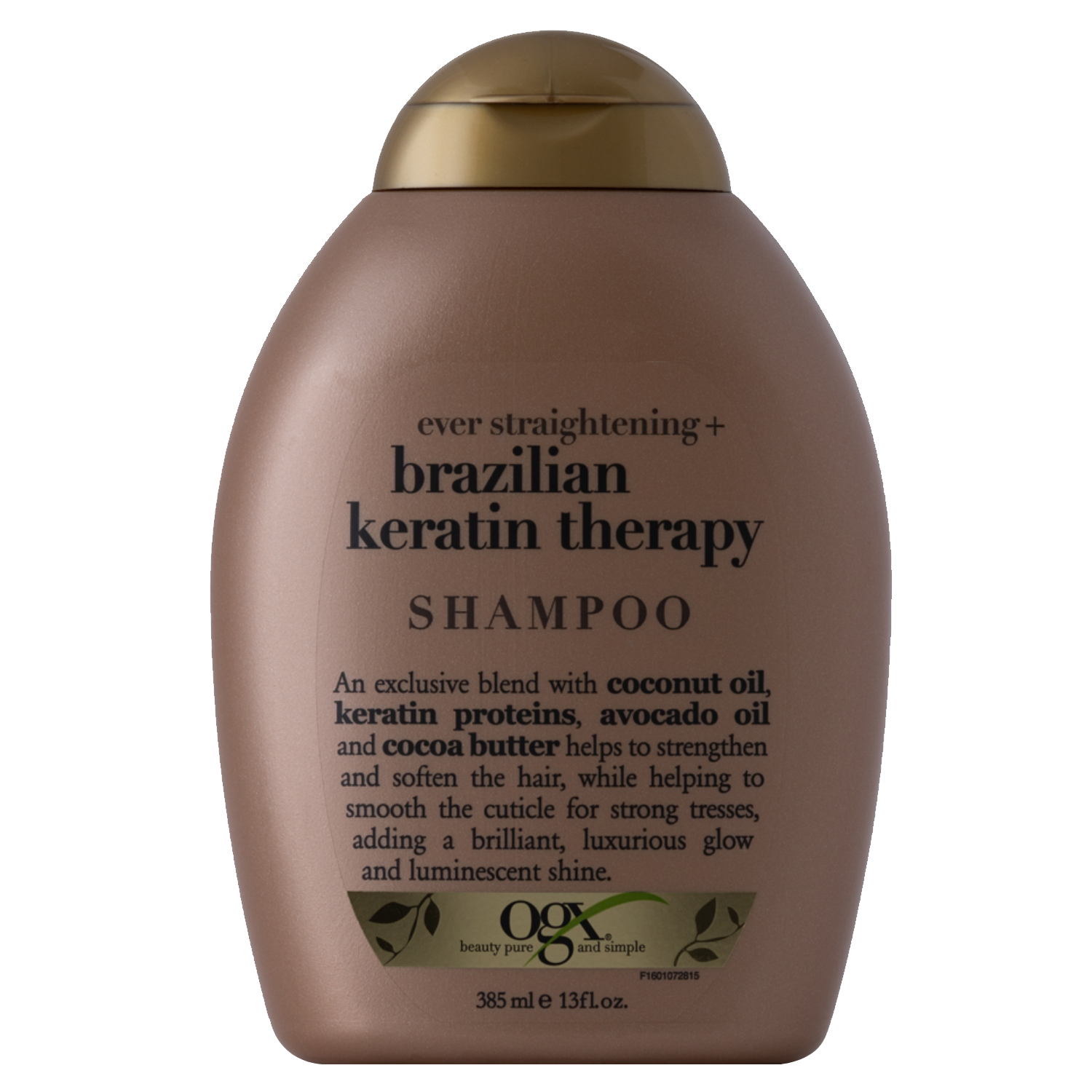 Back Image for Ogx Brazilian Keratin Smooth Shampoo 385ml
