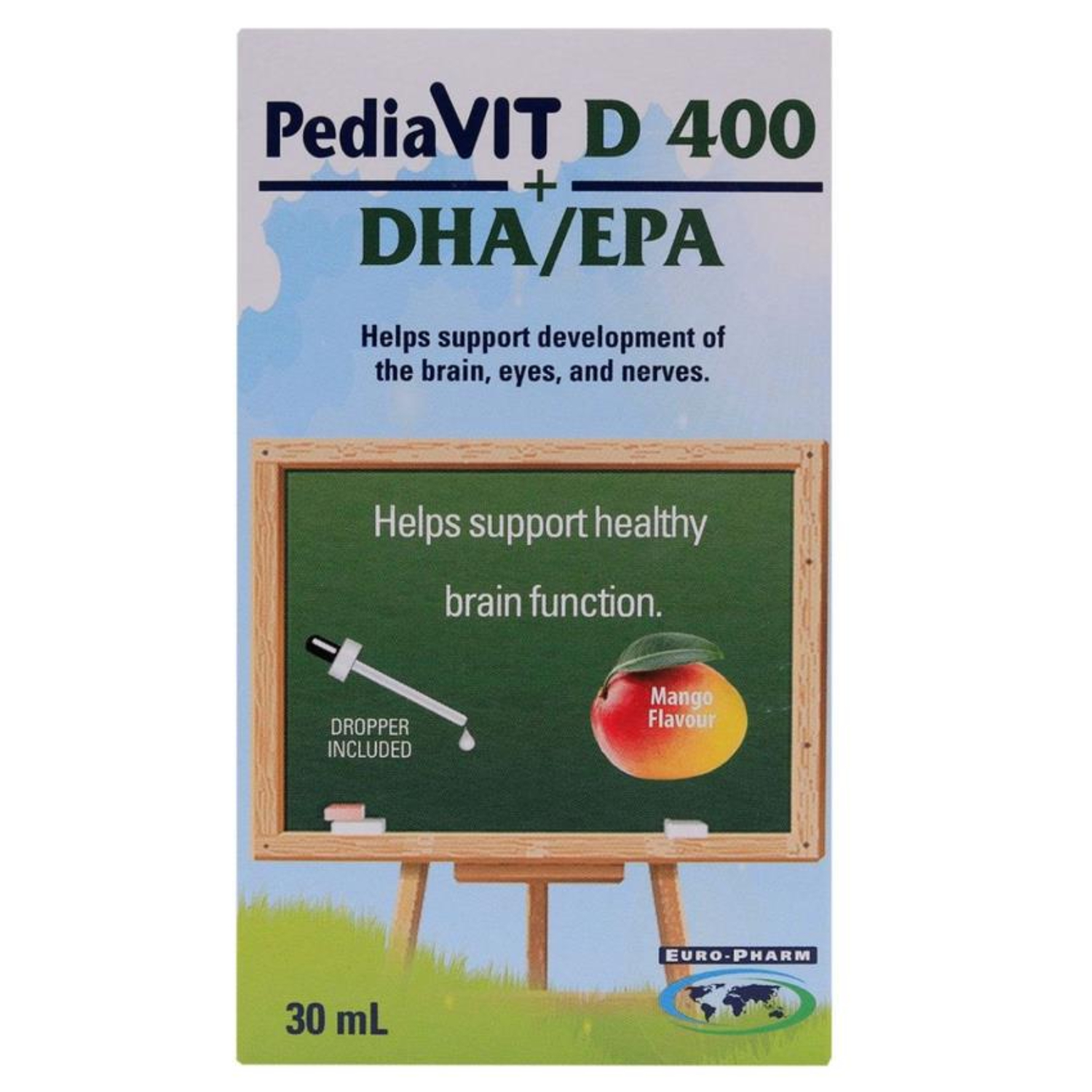 Back Image for PediaVit D400+DHA/EPA Oral Drops 30ml