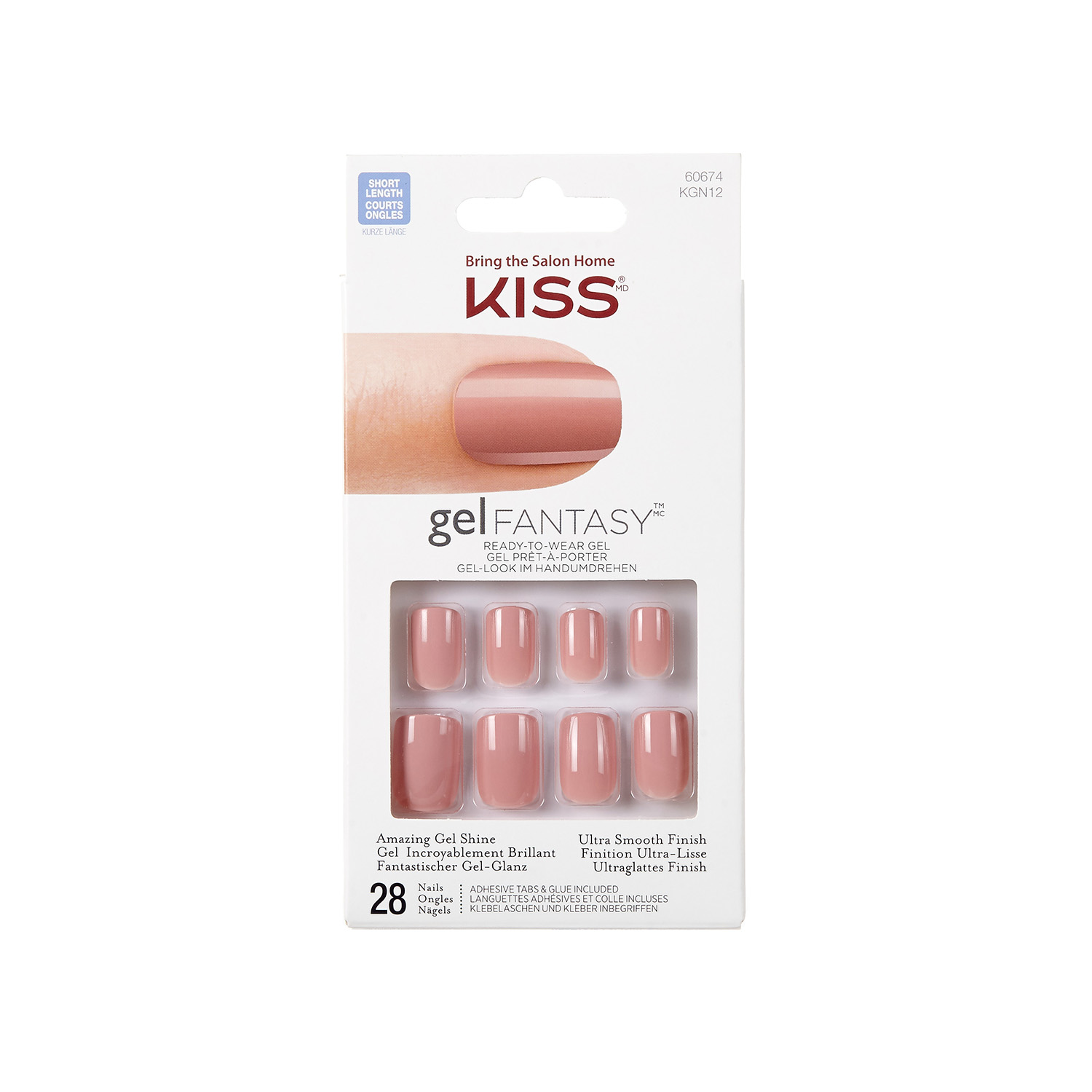 Product Image for Kiss Gel Fantasy Nails 28's