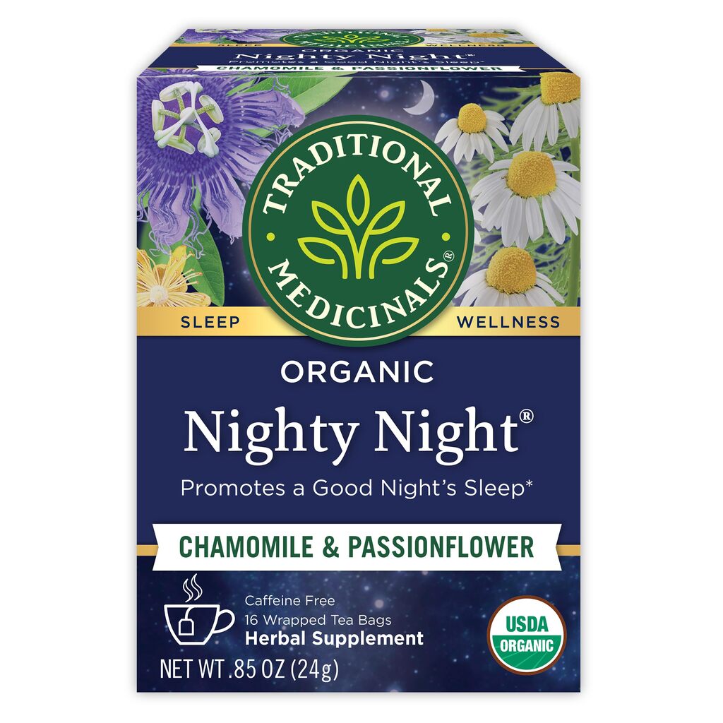 Traditional Medicinals Nighty Night Chamomile Teabags, Pack of 16's