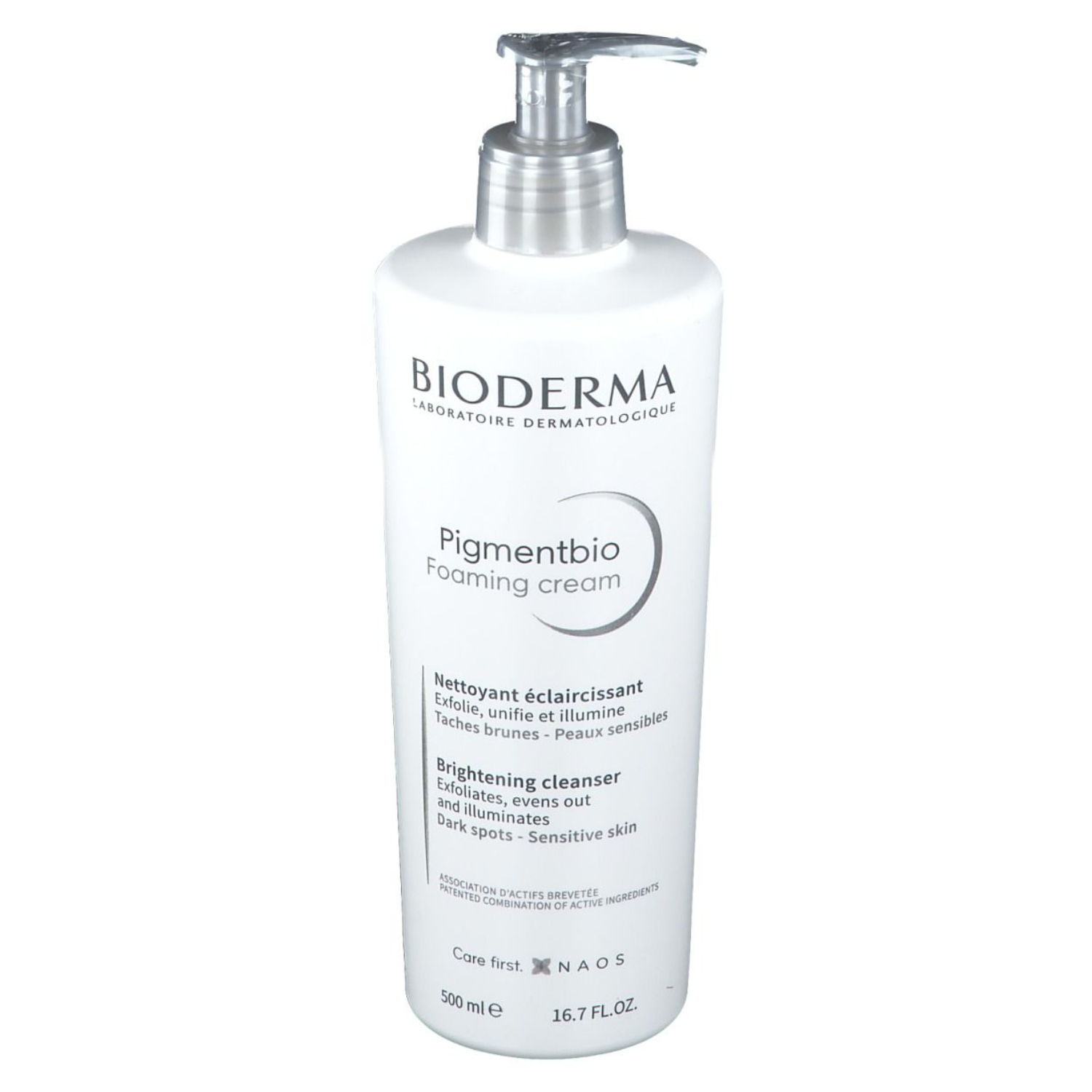 Bioderma Pigmentbio Brightening & Exfoliating Foaming Cream Cleanser 500ml