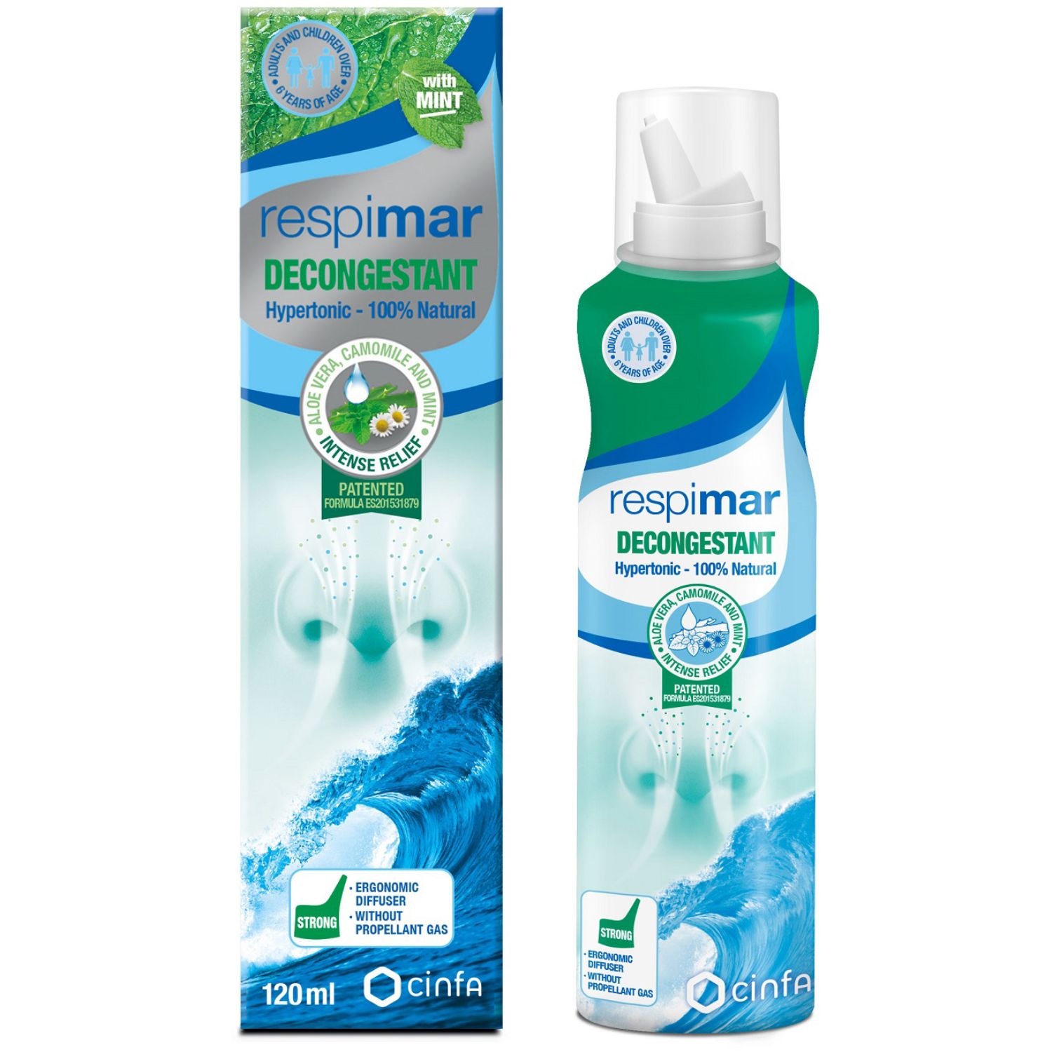 Product Image for Respimar Decongestant Strong Spray 120ml