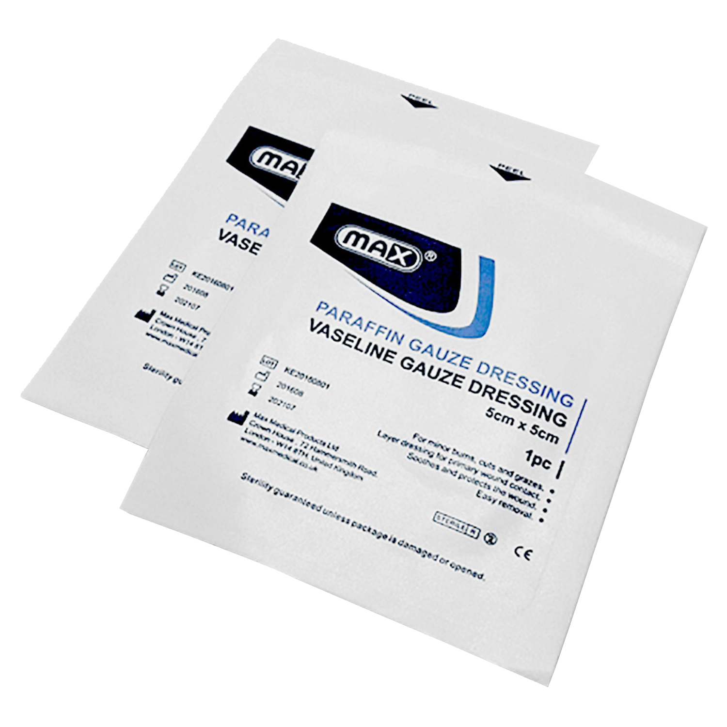 Product Image for Max Vasline Guaze 5X5cm