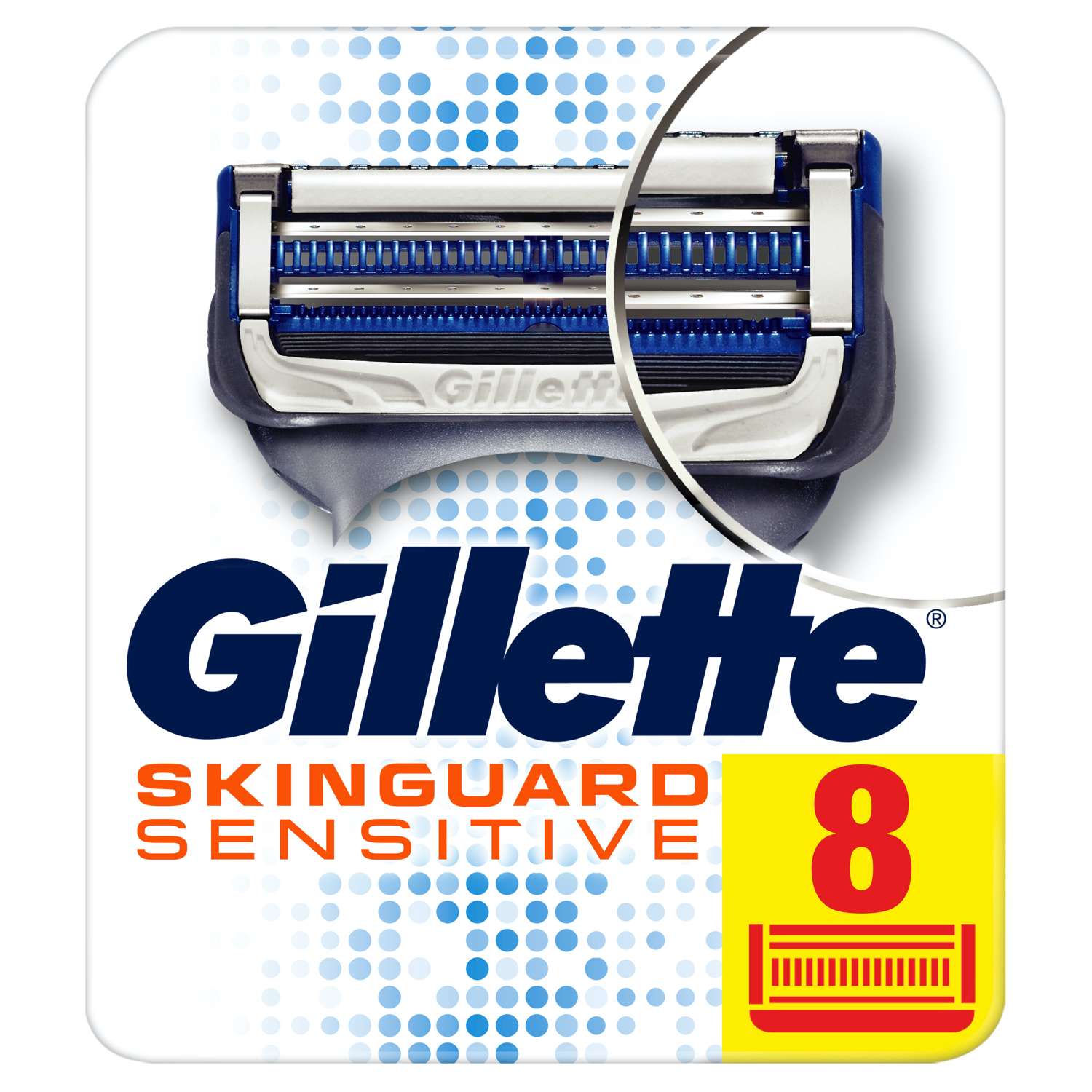 Product Image for Gillette Skinguard Cartridges 8's
