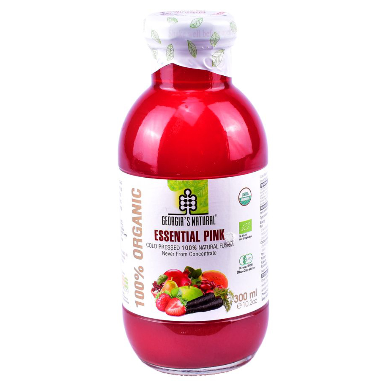 عصير جورجيا الطبيعي الوردي 300 مل