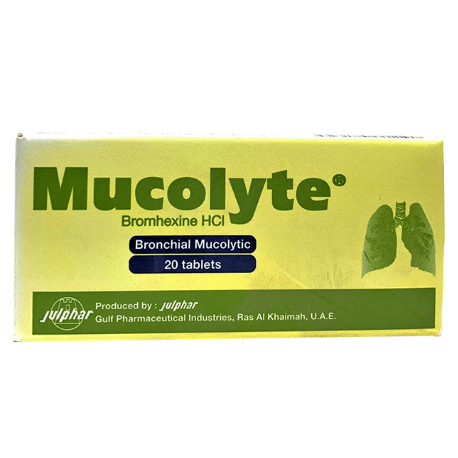 Mucolyte ميوكوليت 8 مجم 20 قرص