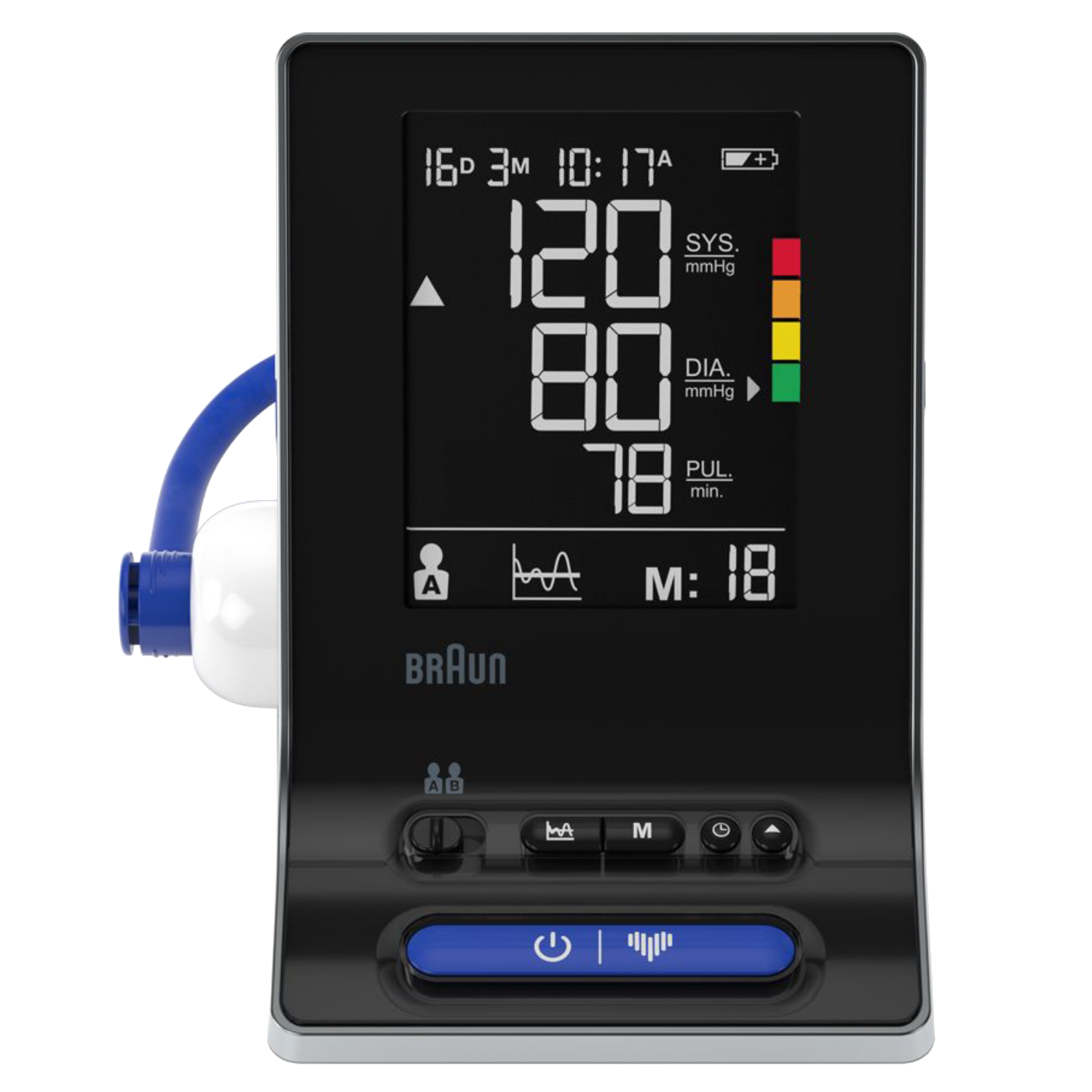 Back Image for Braun BUA6150 ExactFit 3 Blood Pressure Monitor