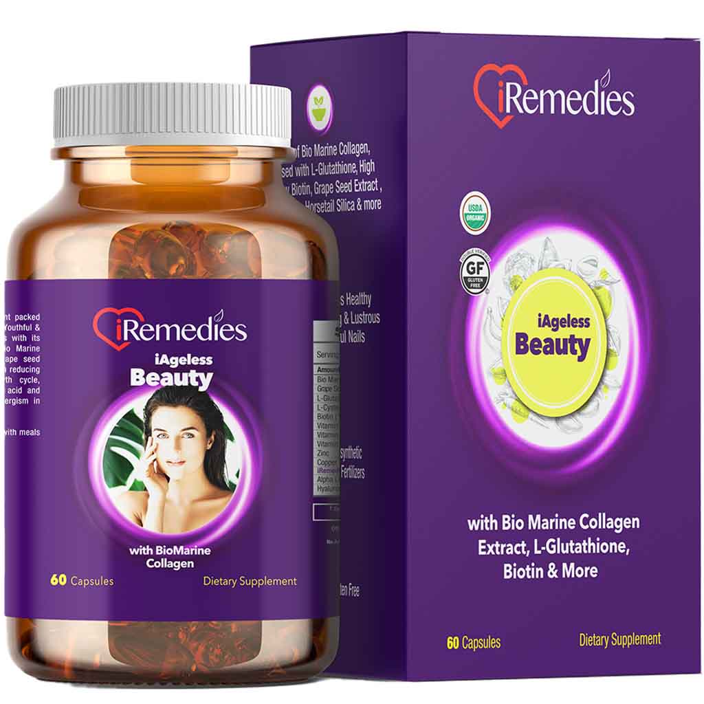 iRemedies iAgeless Beauty Capsules 60's