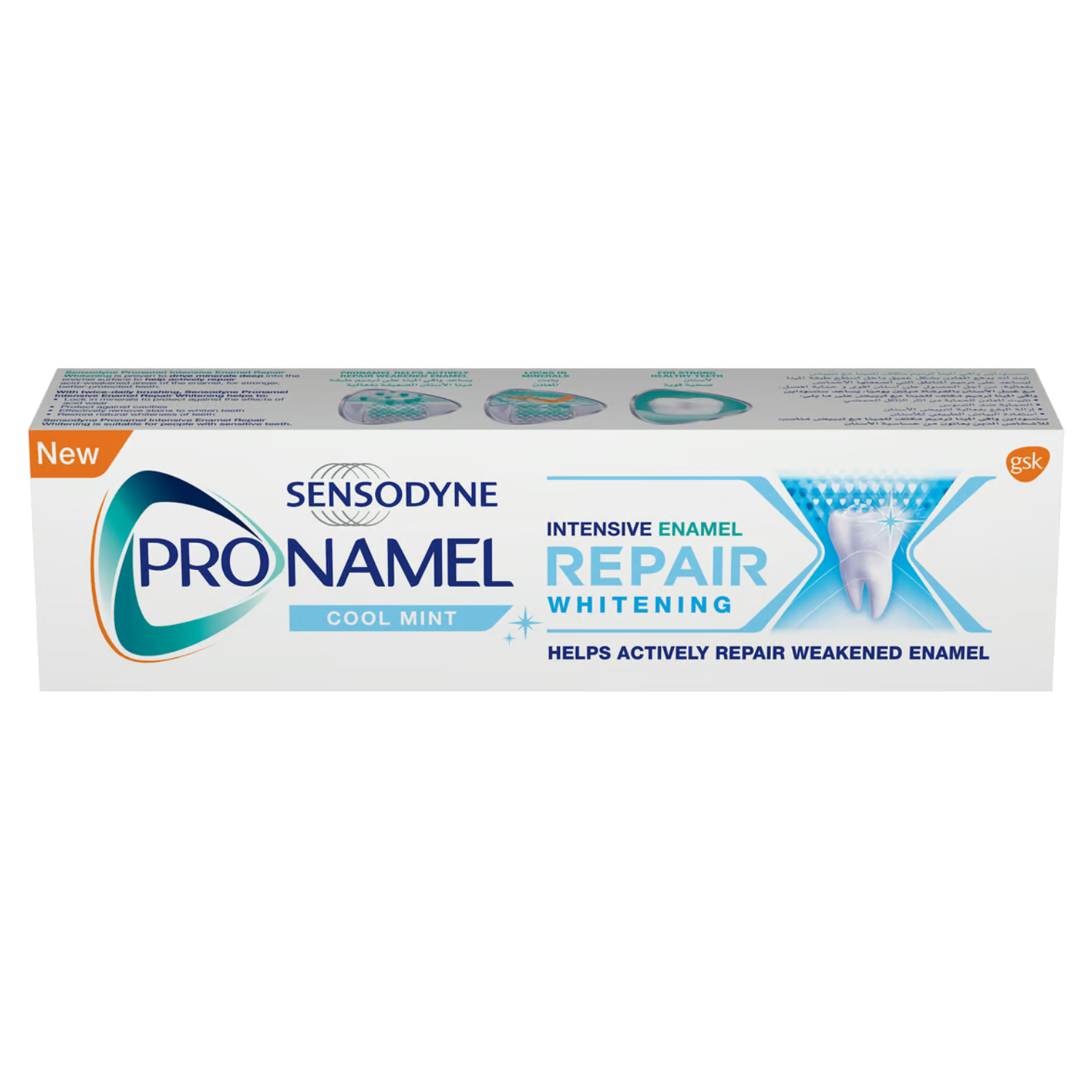 Sensodyne Pronamel Intensive Enamel Repair Whitening Cool Mint Toothpaste 75ml