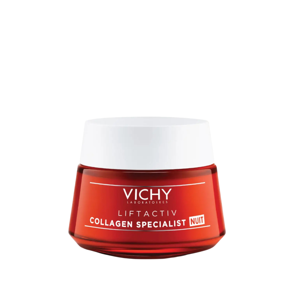 Vichy Liftactiv Collagen Specialist Night Cream Anti Aging Face Moisturizer 50ml